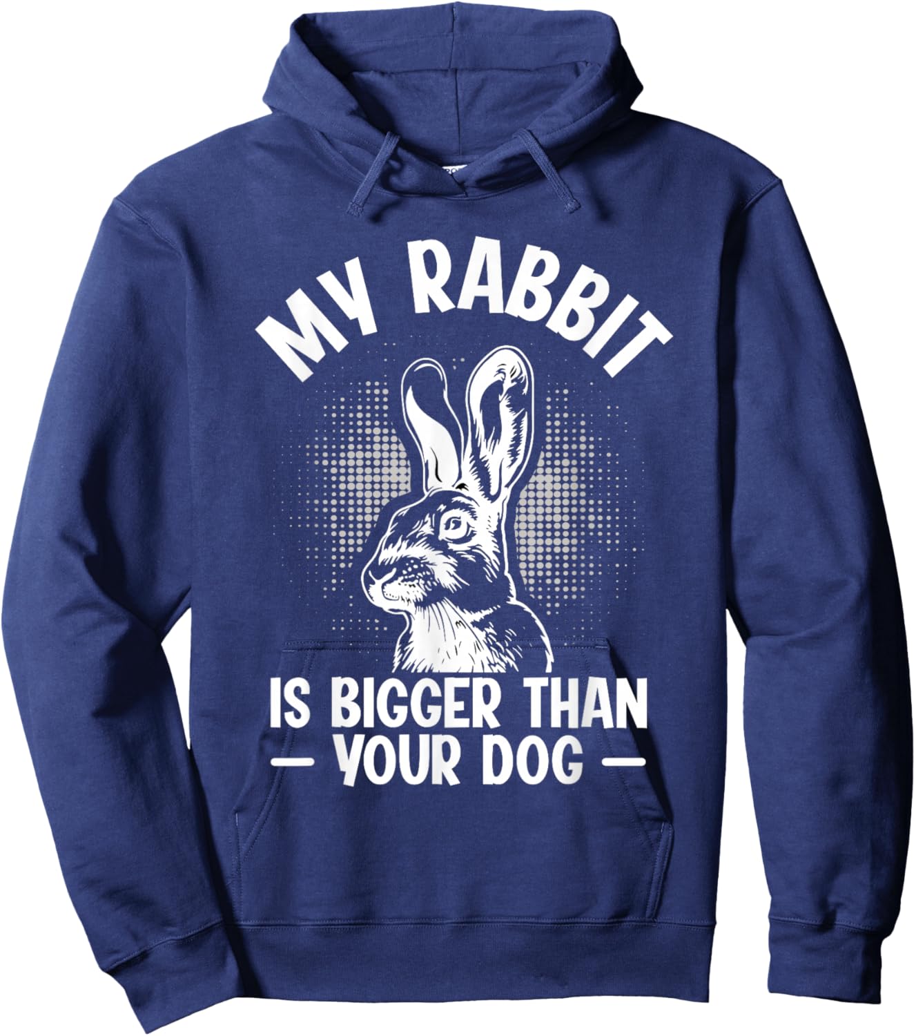 Flemish Giant Rabbit Owner Design for a Flemish Giant Owner Hoodie - Hoodie | Navy