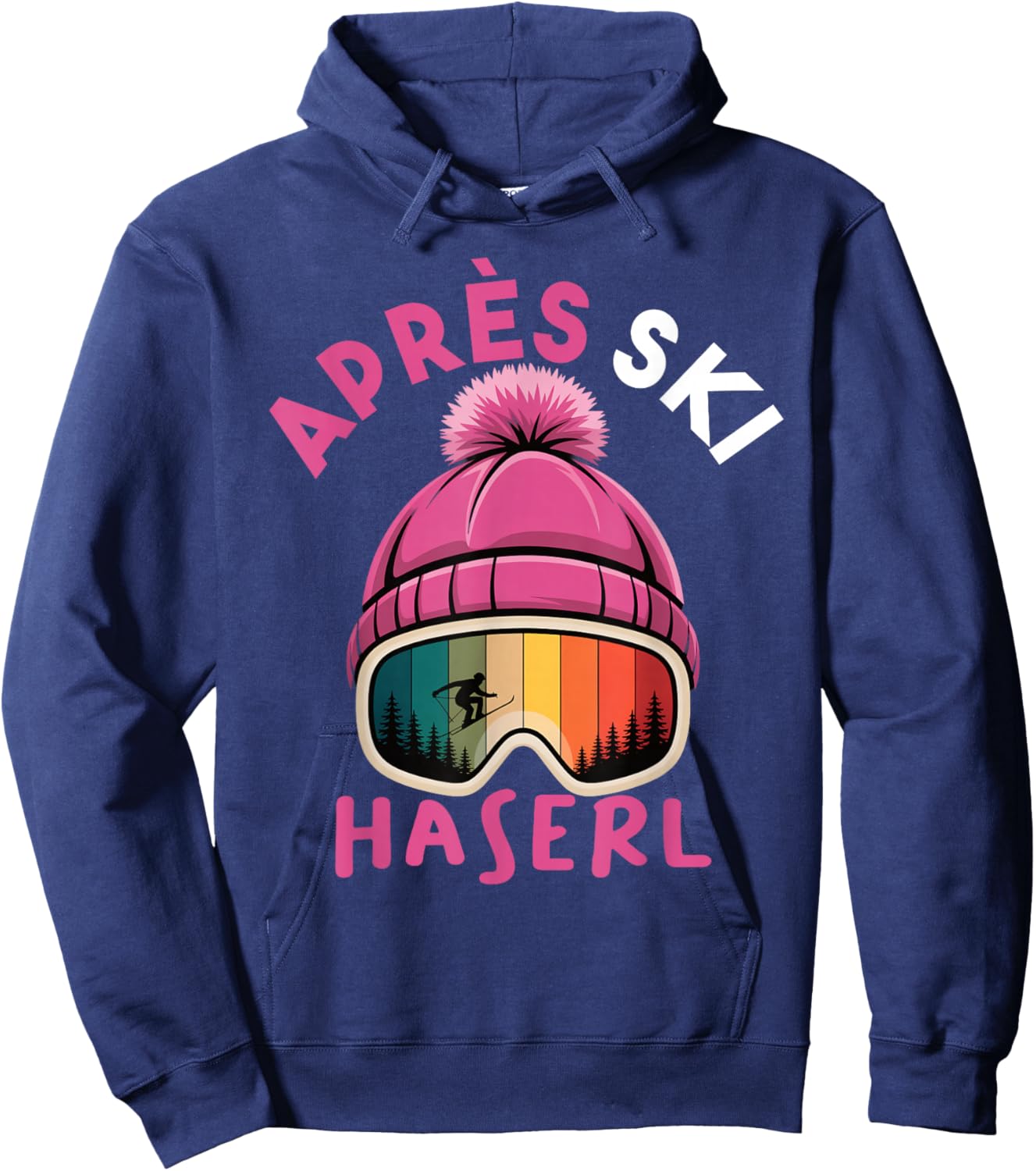 Apres Ski Haserl Funny Party Outfit Hoodie - Hoodie | Navy