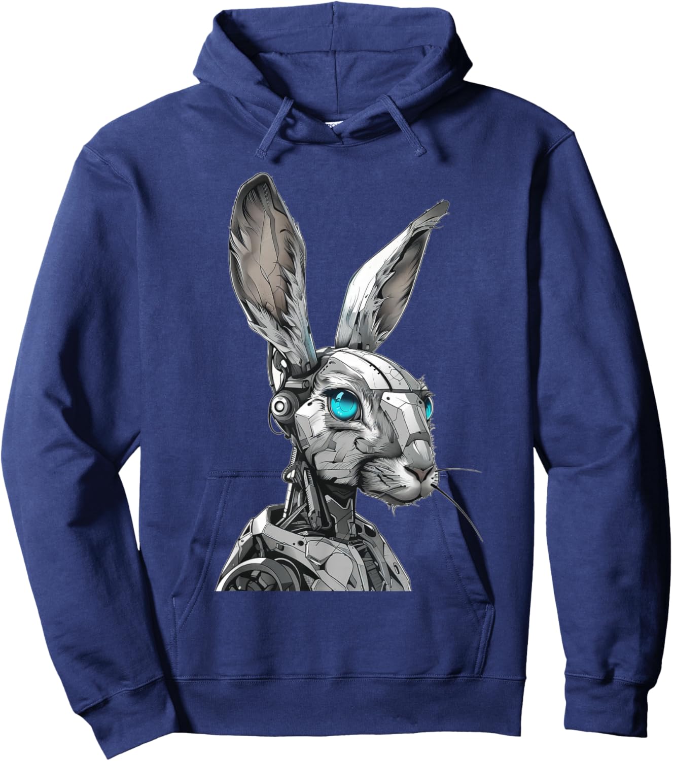 Rabbit Robot Hoodie - Hoodie | Navy