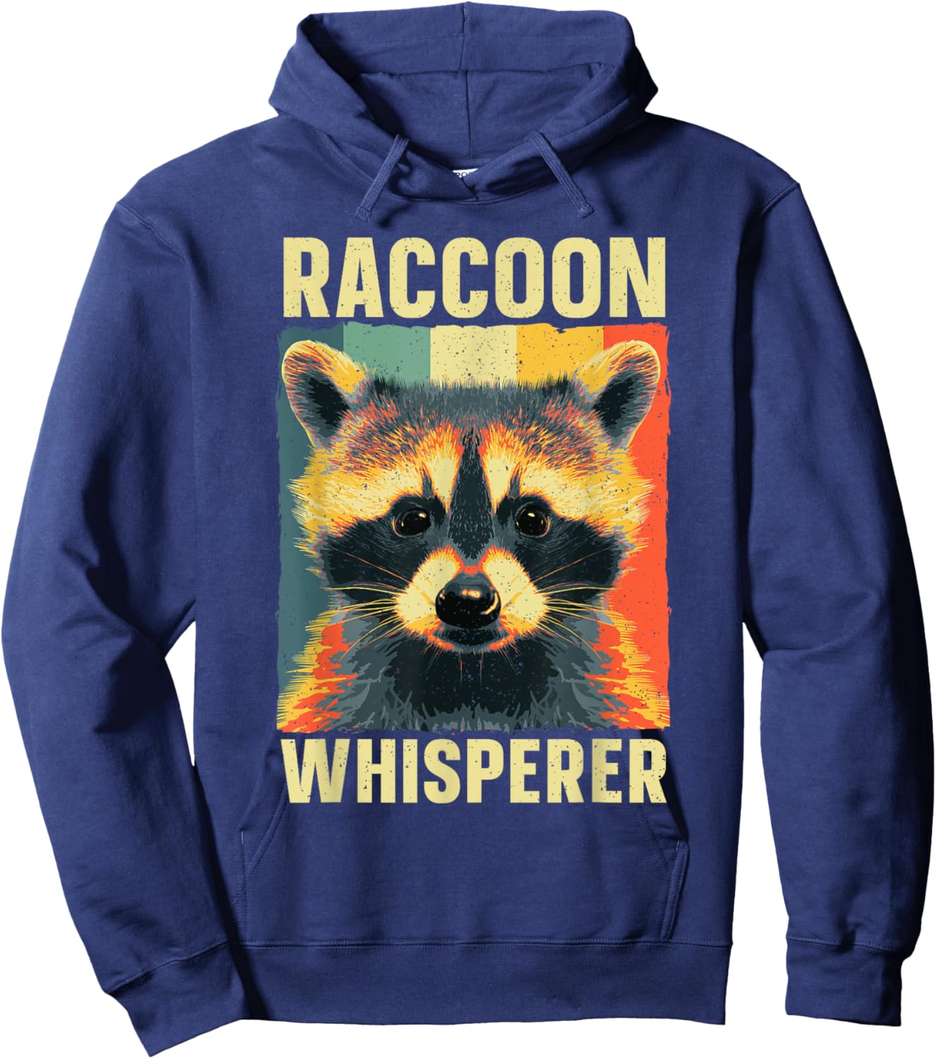 Cute Raccoon Design Women Kids Racoon Lover Raccoon Hoodie - Hoodie | Navy