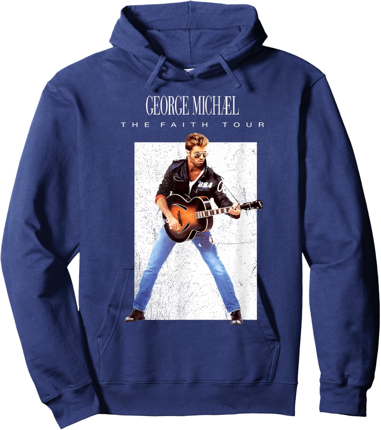 Visit George Michael Faith Hoodie - Hoodie | Navy