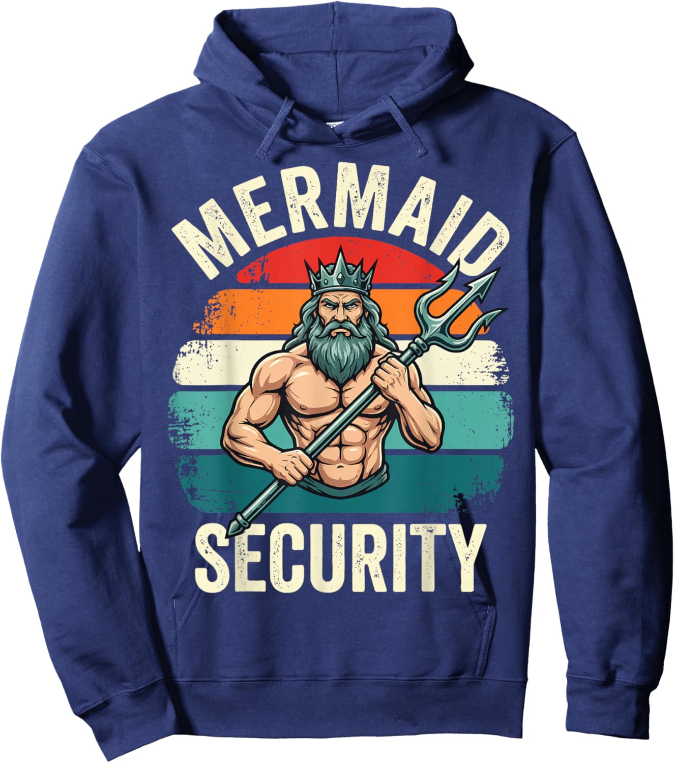 Mermaid Security Hoodie - Hoodie | Navy