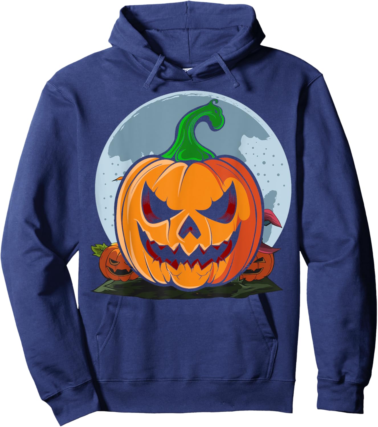 Funny Halloween Pumpkin Costume Hoodie - Hoodie | Navy