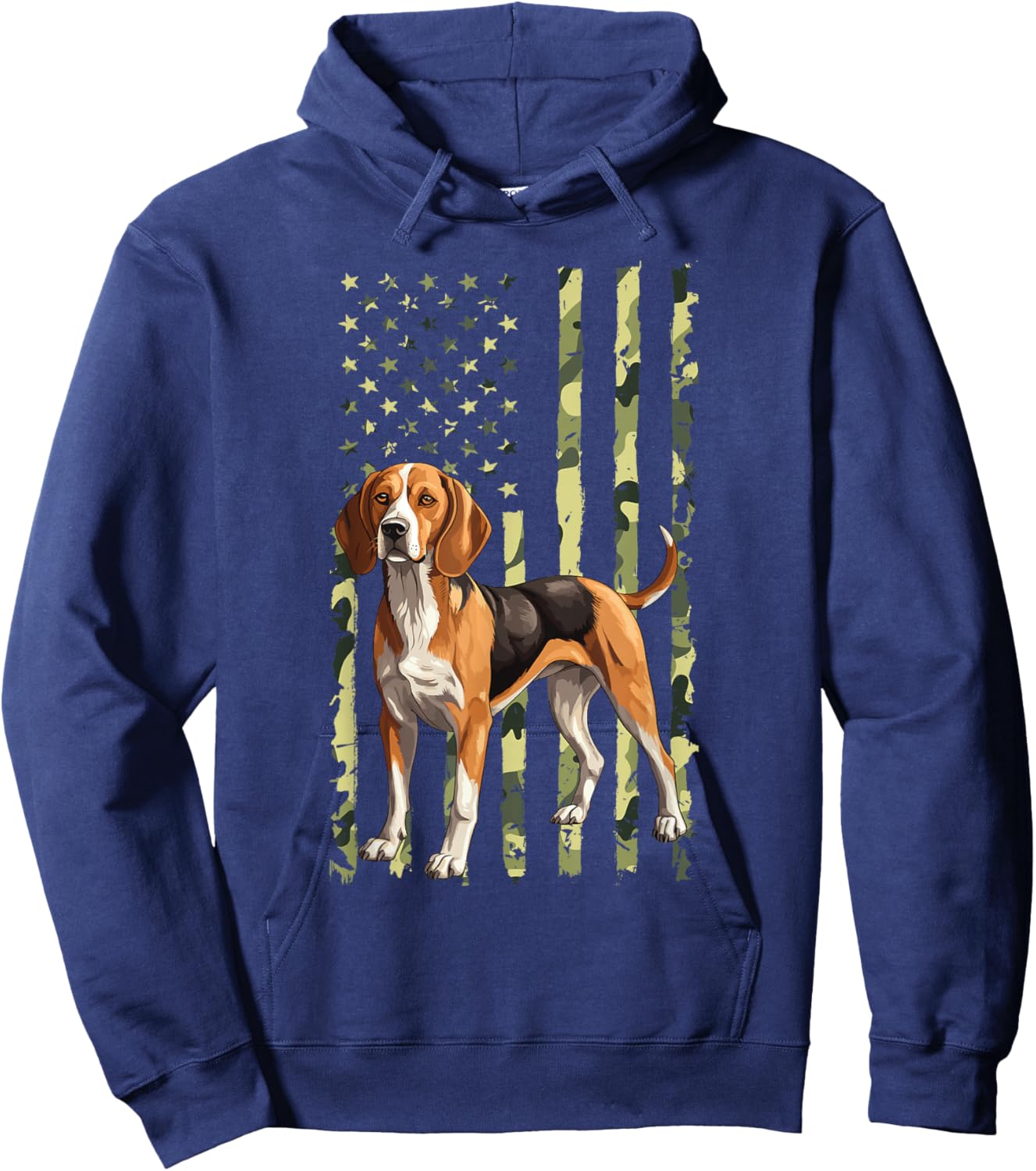 Dog Owner Puppy Enthusiast Dog Lover American Foxhound Hoodie - Hoodie | Navy