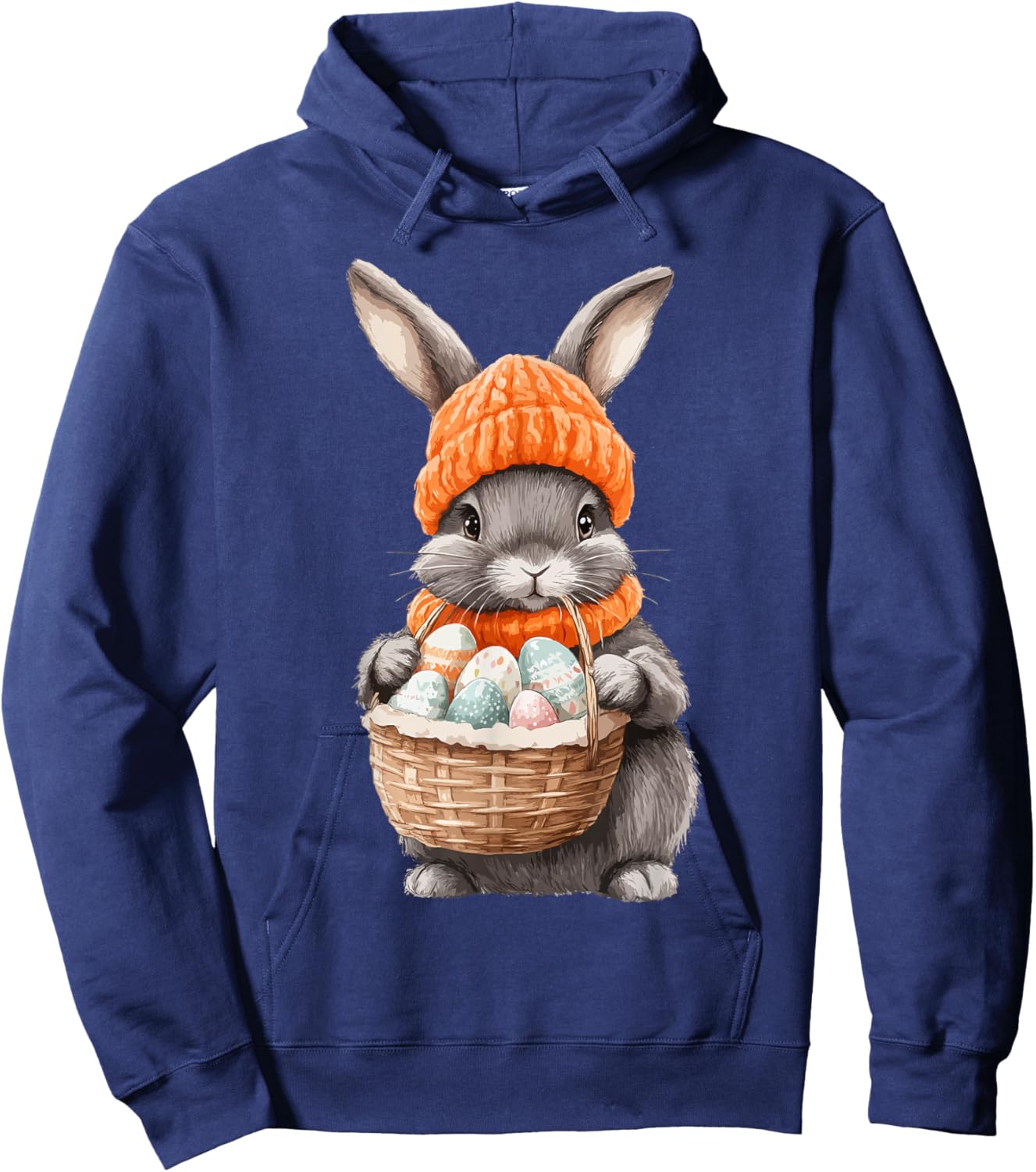 Easter Rabbit Costume Kids Girls Boys Decor Easter Bunny Hoodie - Hoodie | Navy
