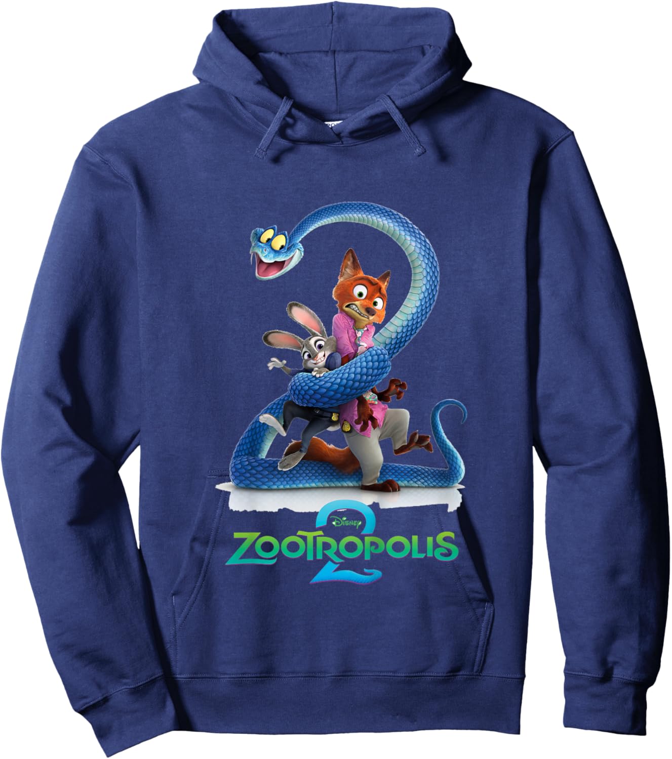 Zootopia Poster Hoodie - Hoodie | Navy