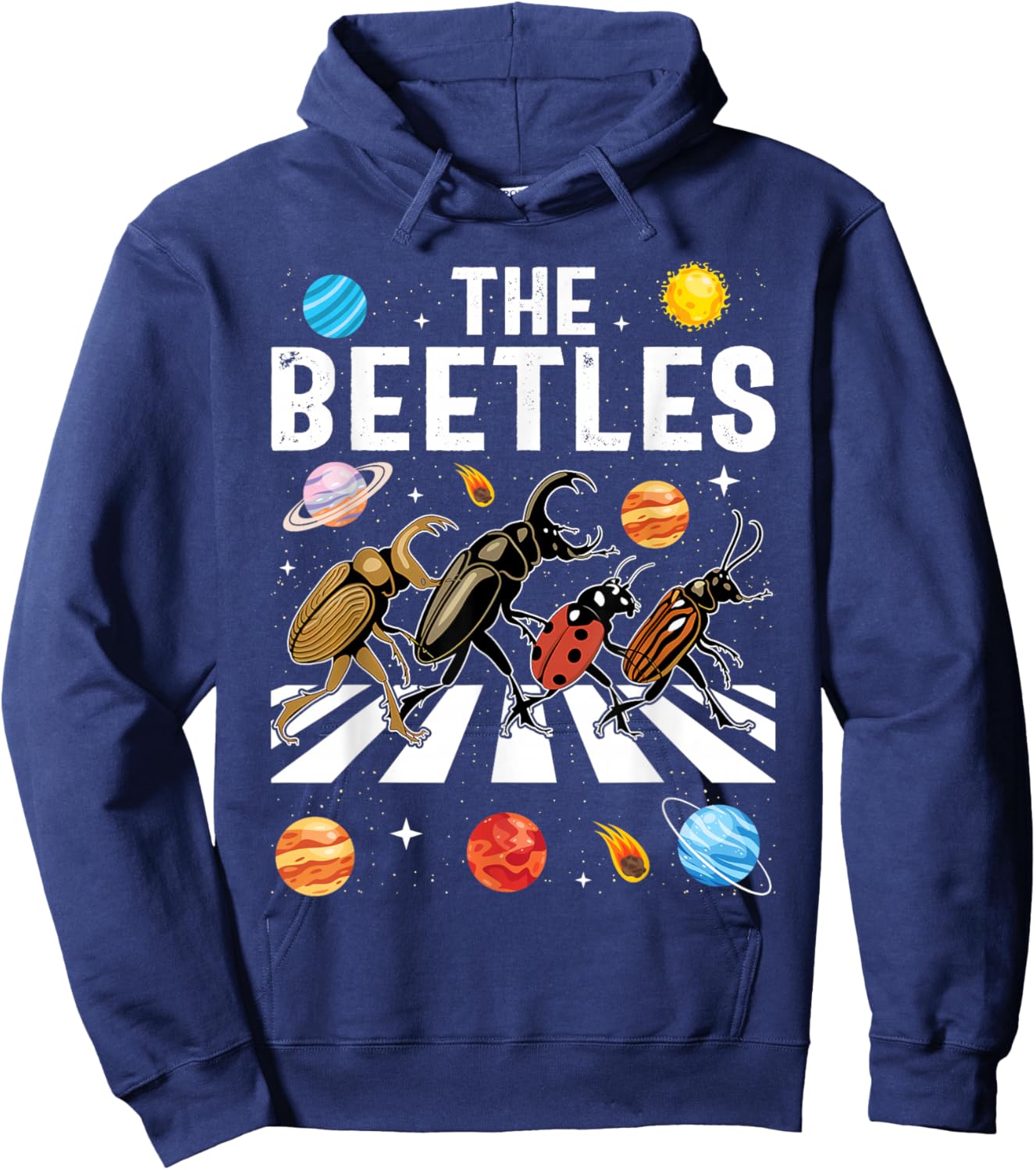 The Beetles - Entomology Insect Bug Collector Entomologist Hoodie - Hoodie | Navy