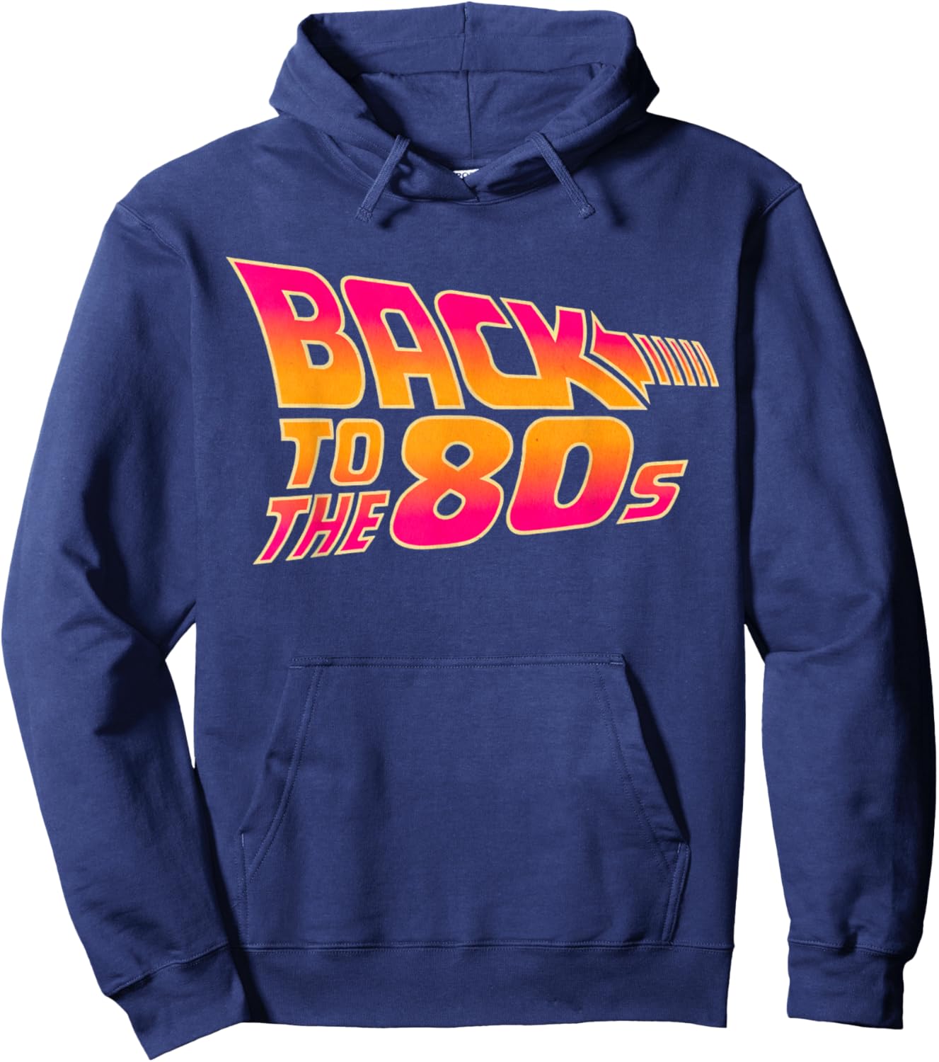 Fête à thème rétro du Logo des années 80 Hoodie - Hoodie | Navy