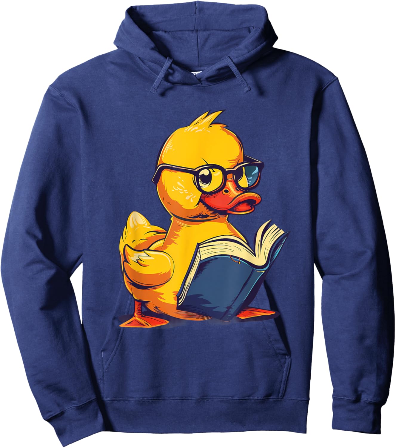 Funny Rubber Ducky Rubber Duck Lover - Adults & Kids - Black - Small - Short Sleeve - Graphic: Rubber Duck Costume Hoodie - Hoodie | Navy