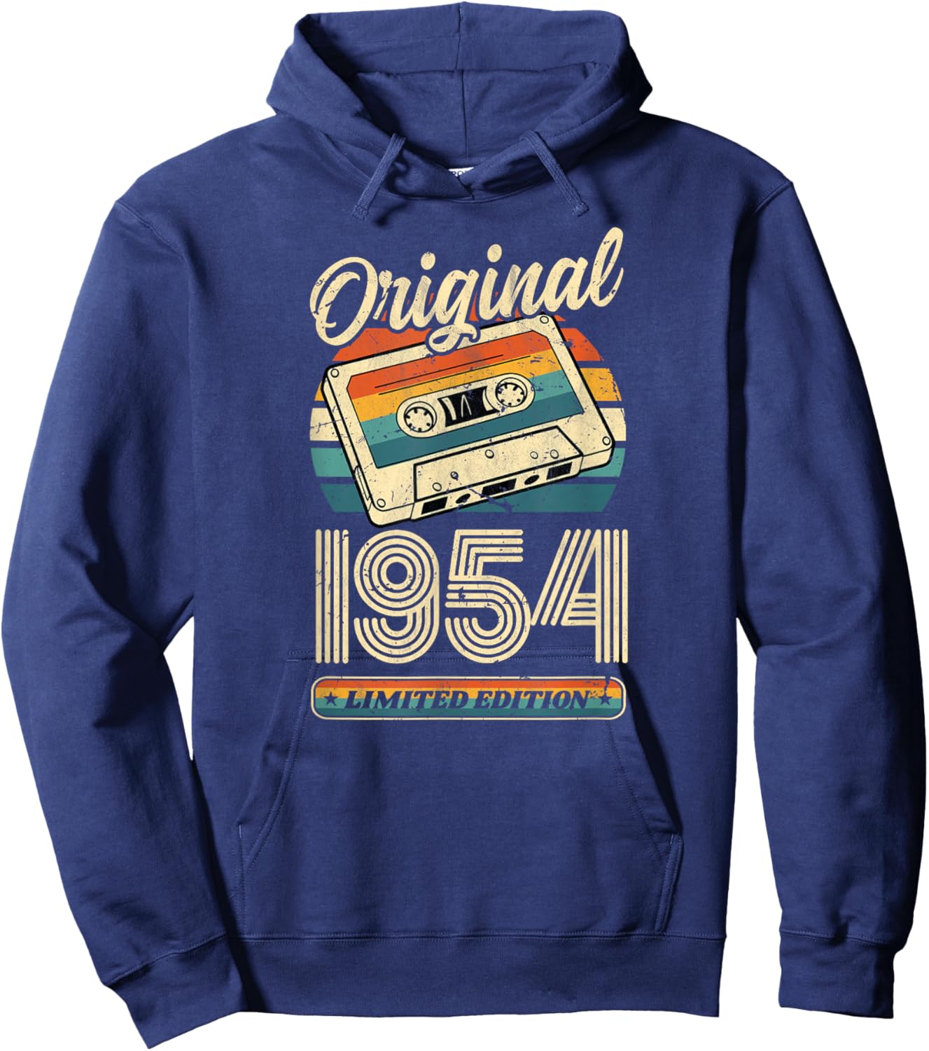 Original 1954 Vintage Anniversaire 72 Ans pour Hommes Femmes Hoodie - Hoodie | Navy