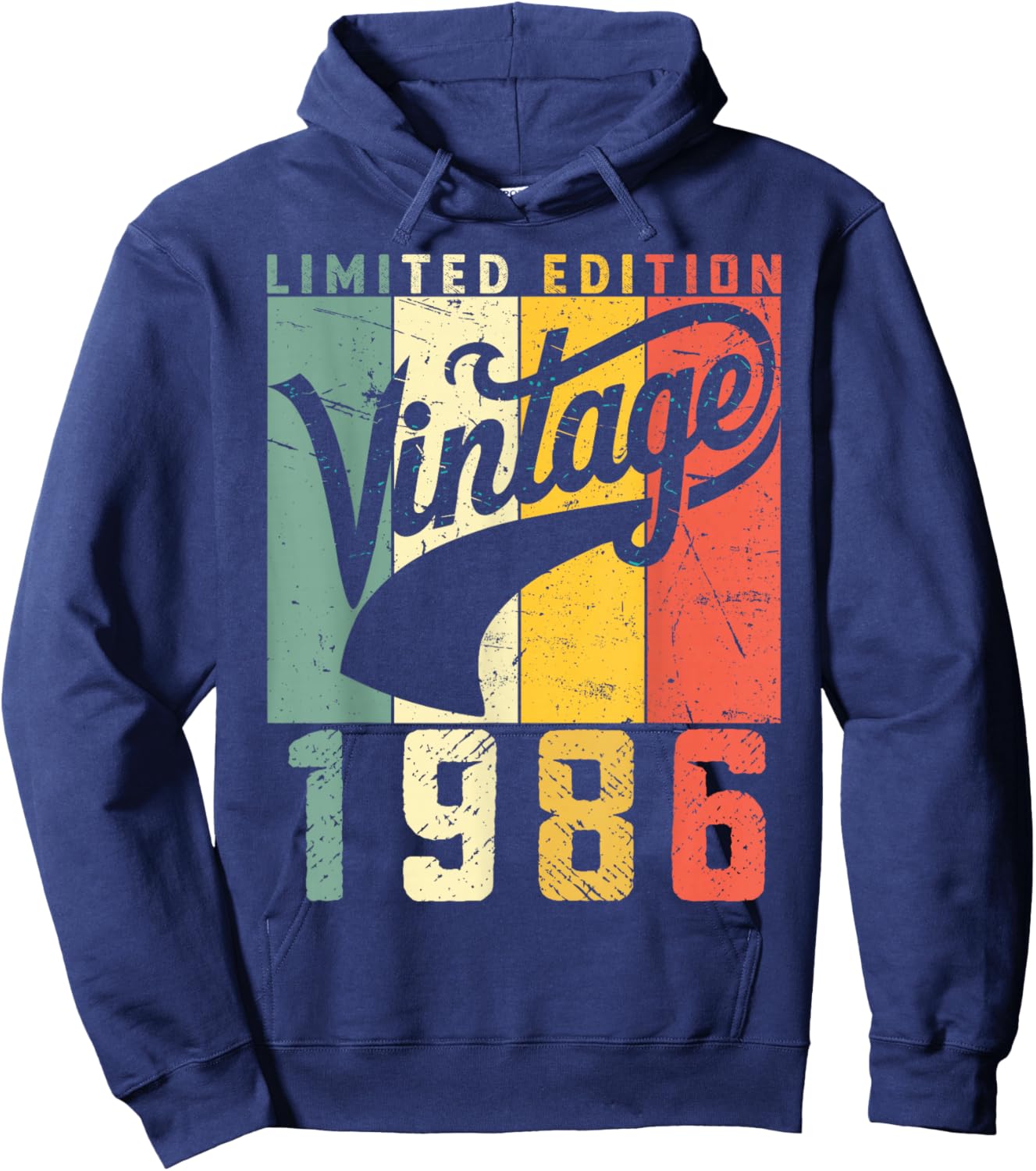 40 Years Old Legend Since 1986 Men Women 40th Birthday Hoodie - Hoodie | Navy