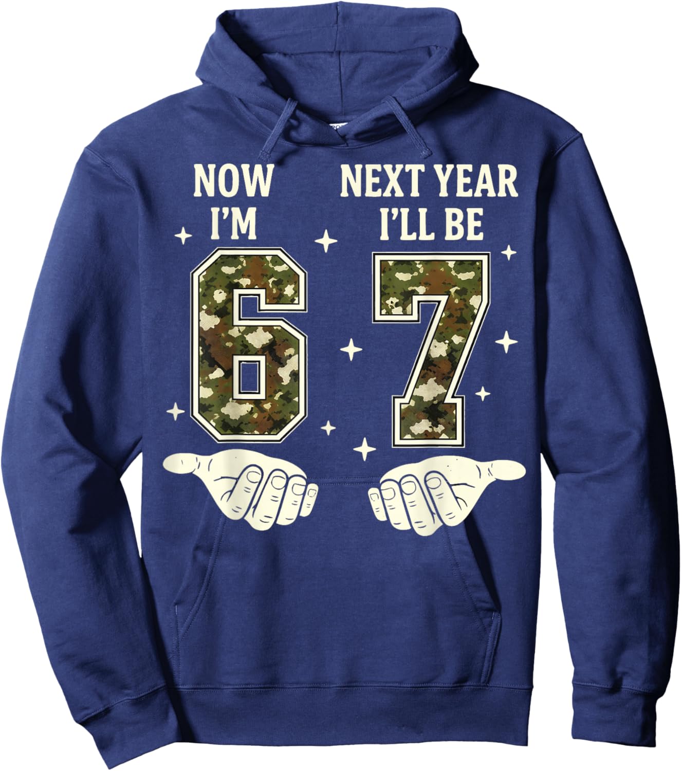 Now I'm 6 Next Year I'll Be 7 67 Birthday Boy Gifts for Kids Hoodie - Hoodie | Navy