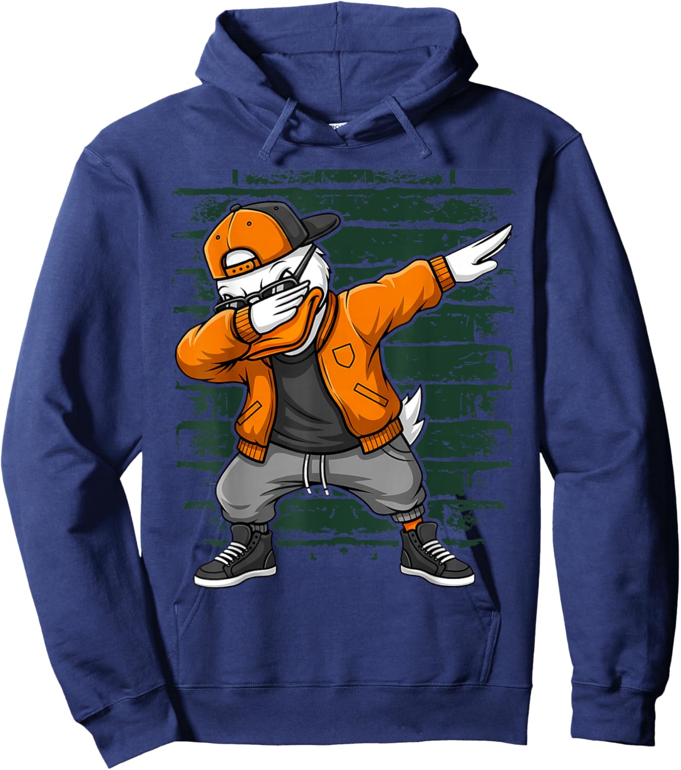Graphic Oregon Duck Streetwear Classic Men Women Kids Hoodie - Hoodie | Navy
