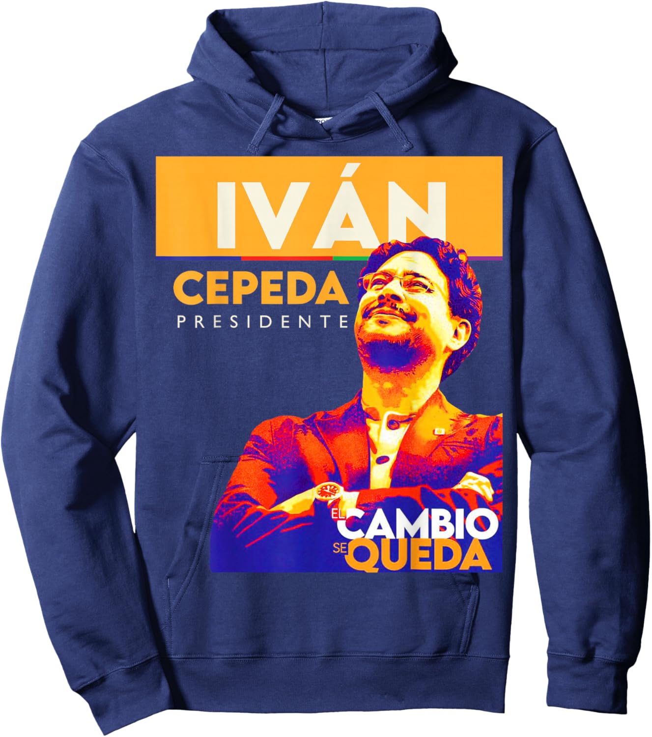 Iván Cepeda Presidente 2026 Pacto Histórico Progressive Hoodie - Hoodie | Navy