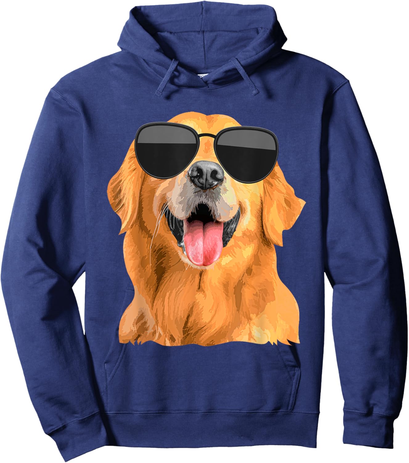 Golden Retriever Design Women Golden Retriever Lover Hoodie - Hoodie | Navy