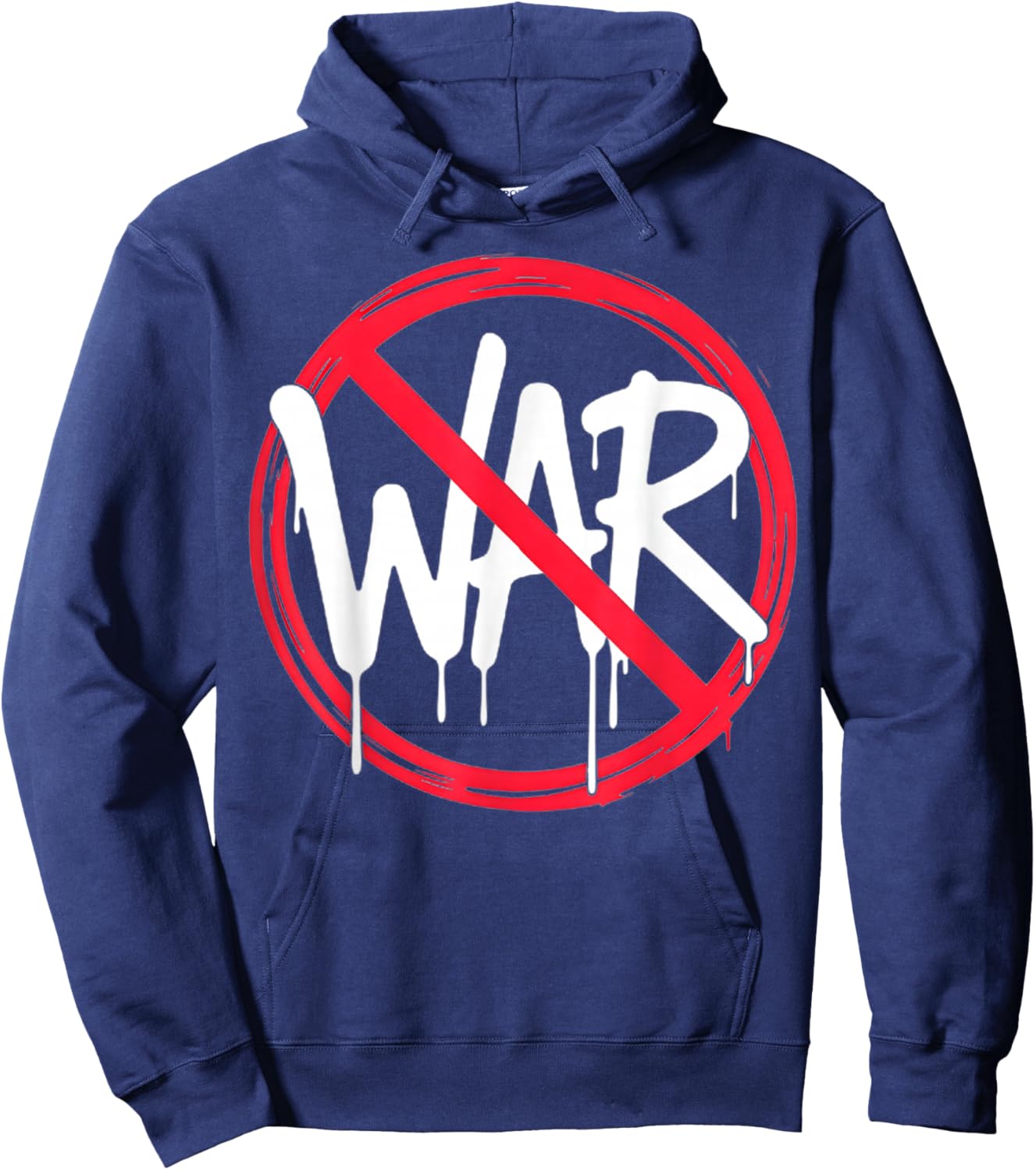 No War Anti Stop War Hoodie - Hoodie | Navy
