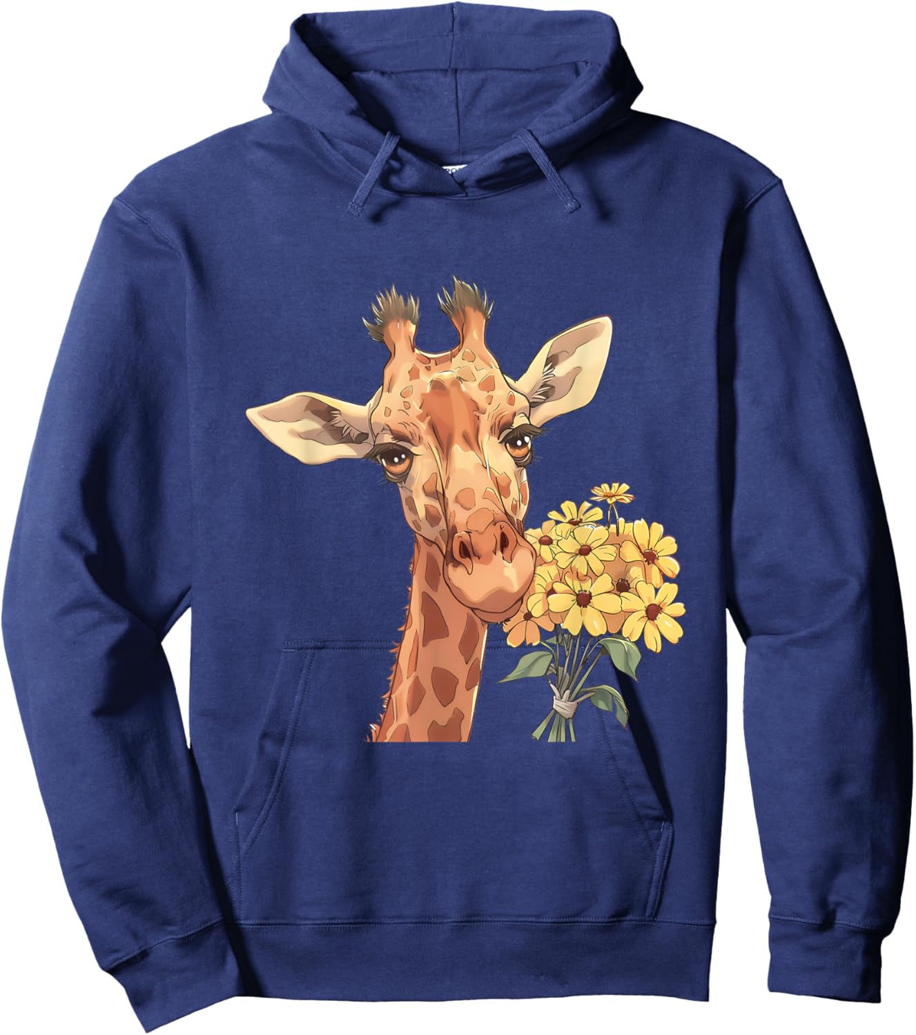 Giraffe shirt , giraffe for boys, giraffe for Hoodie - Hoodie | Navy