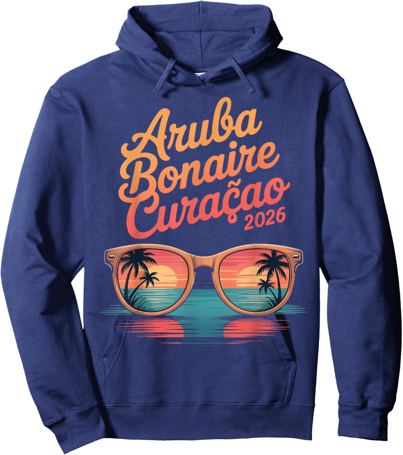 Aruba Bonaire Curacao 2026 ABC Islands Cruise Vacation Hoodie - Hoodie | Navy