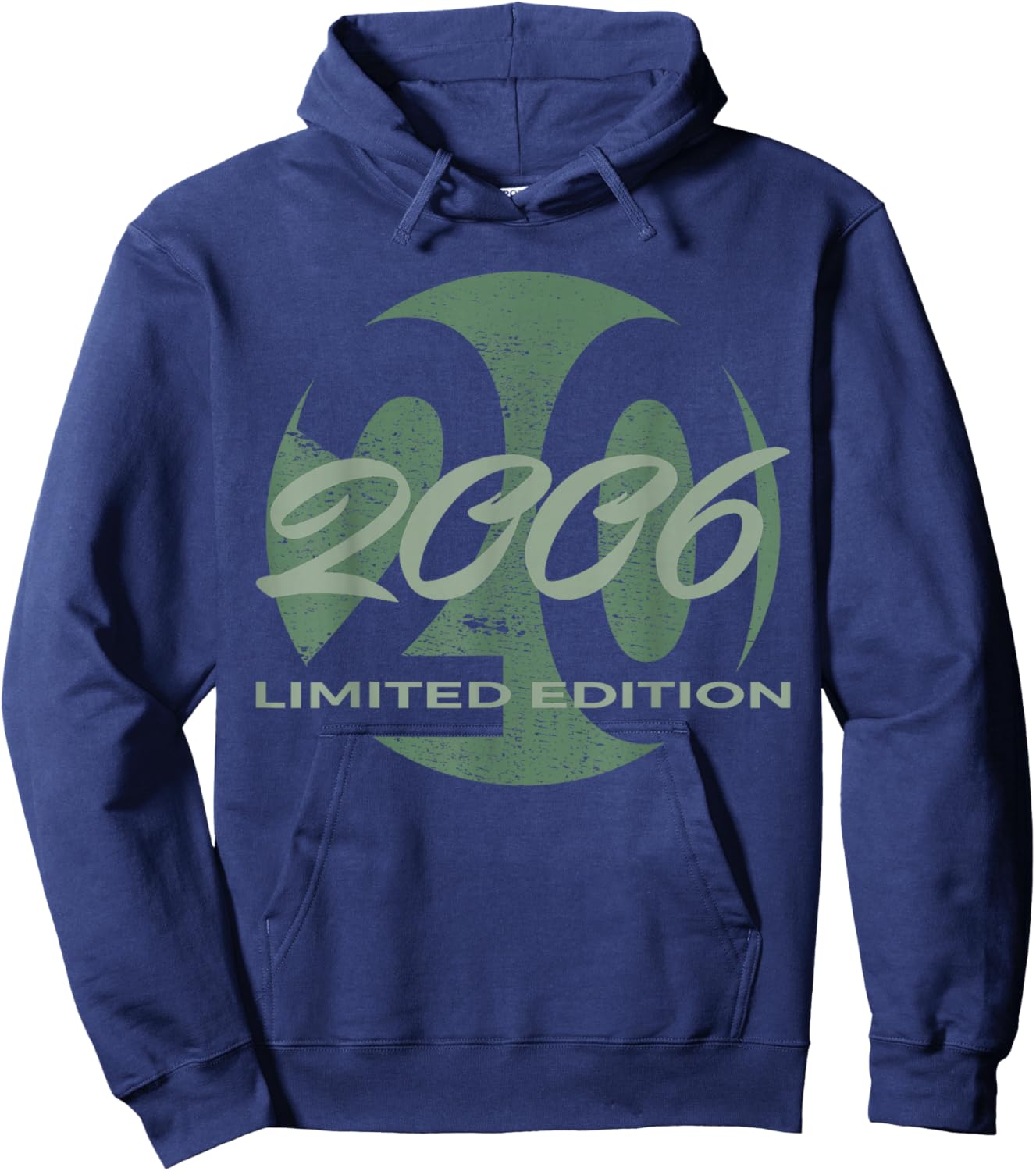 20th Birthday Man Woman 20 Years 2006 Funny Gift Hoodie - Hoodie | Navy