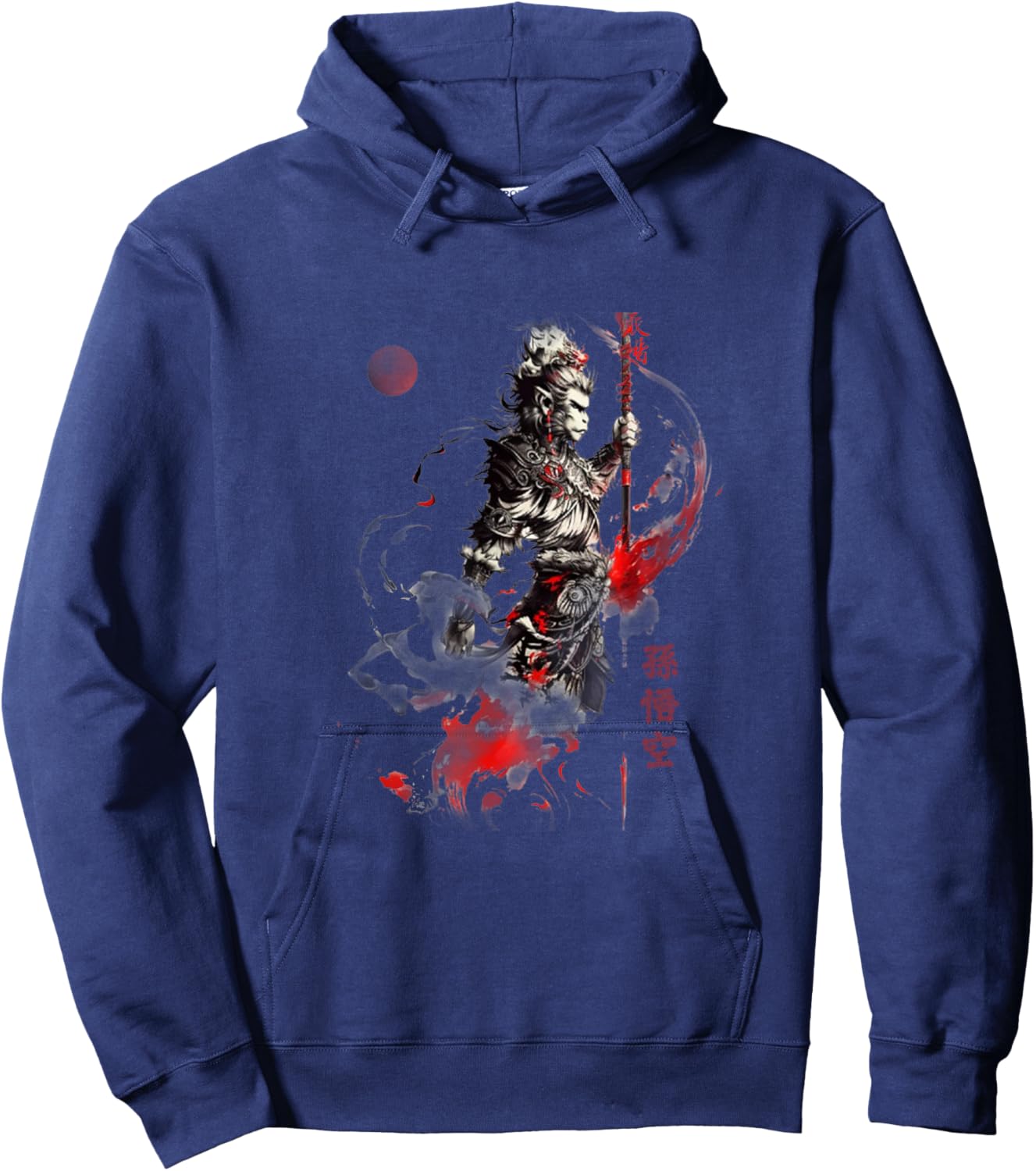 Sun Wukong The Monkey King Hoodie - Hoodie | Navy