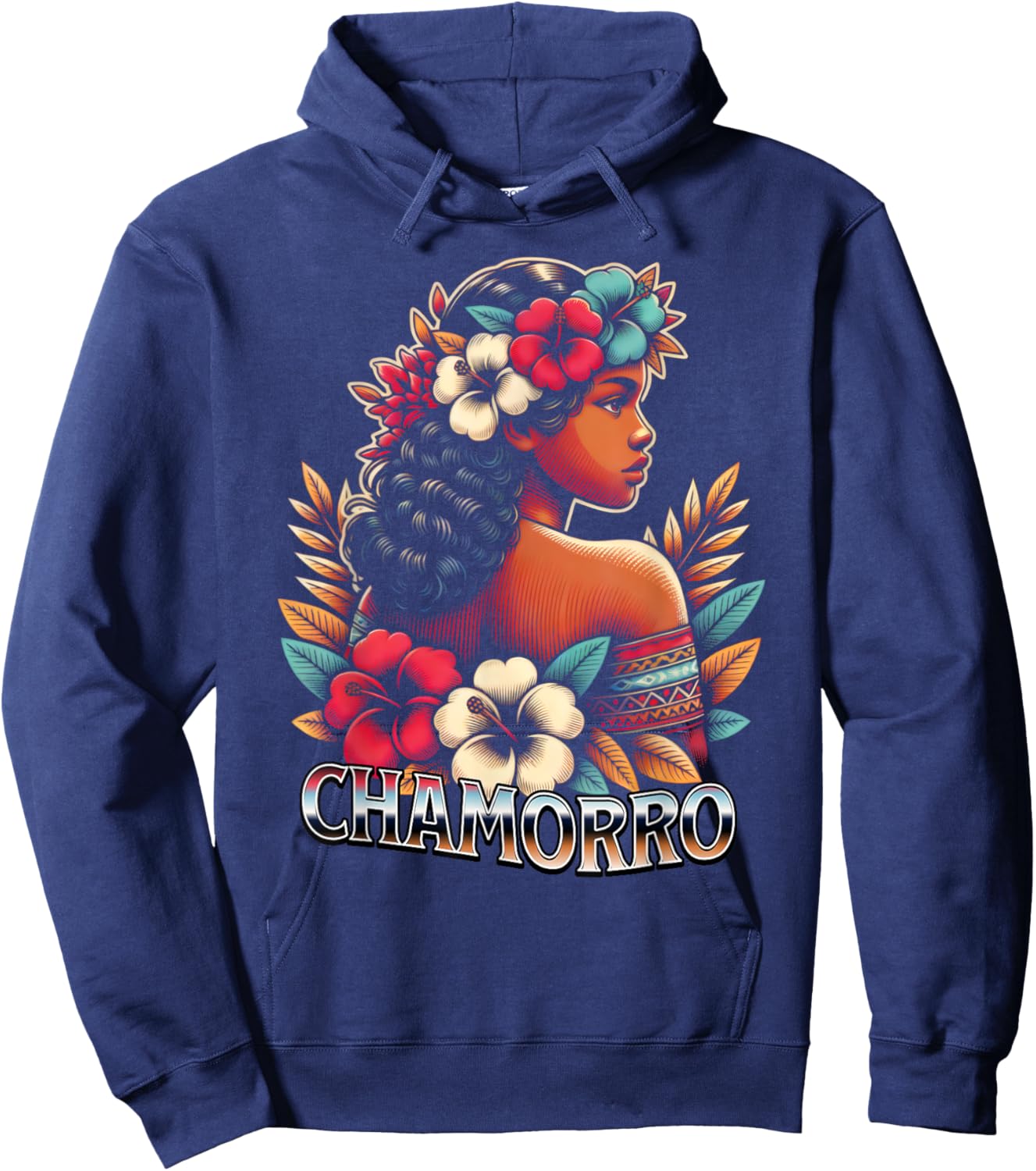 Chamorro Pride Guam and Saipan Mariana Islands Heritage Hoodie - Hoodie | Navy
