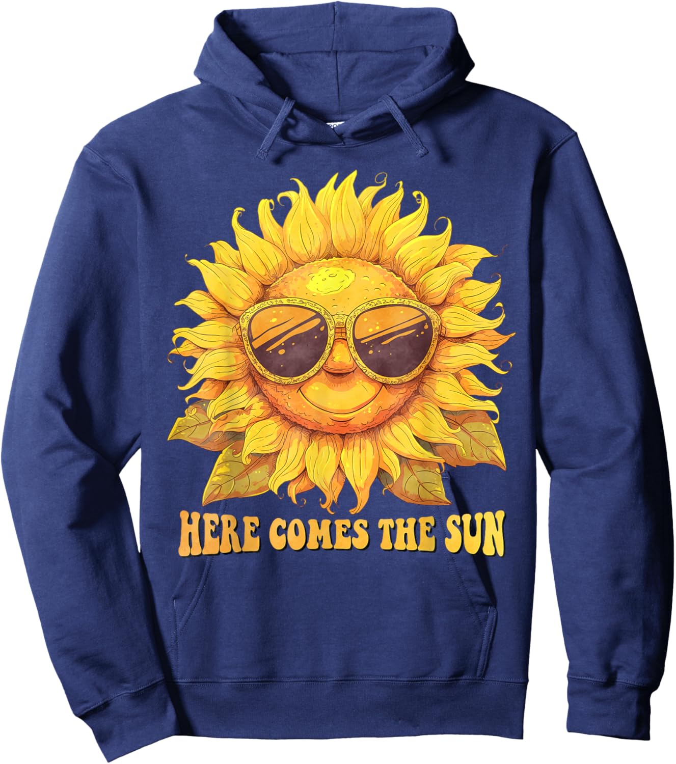 Sun, Summer. Sunbeams Hoodie - Hoodie | Navy