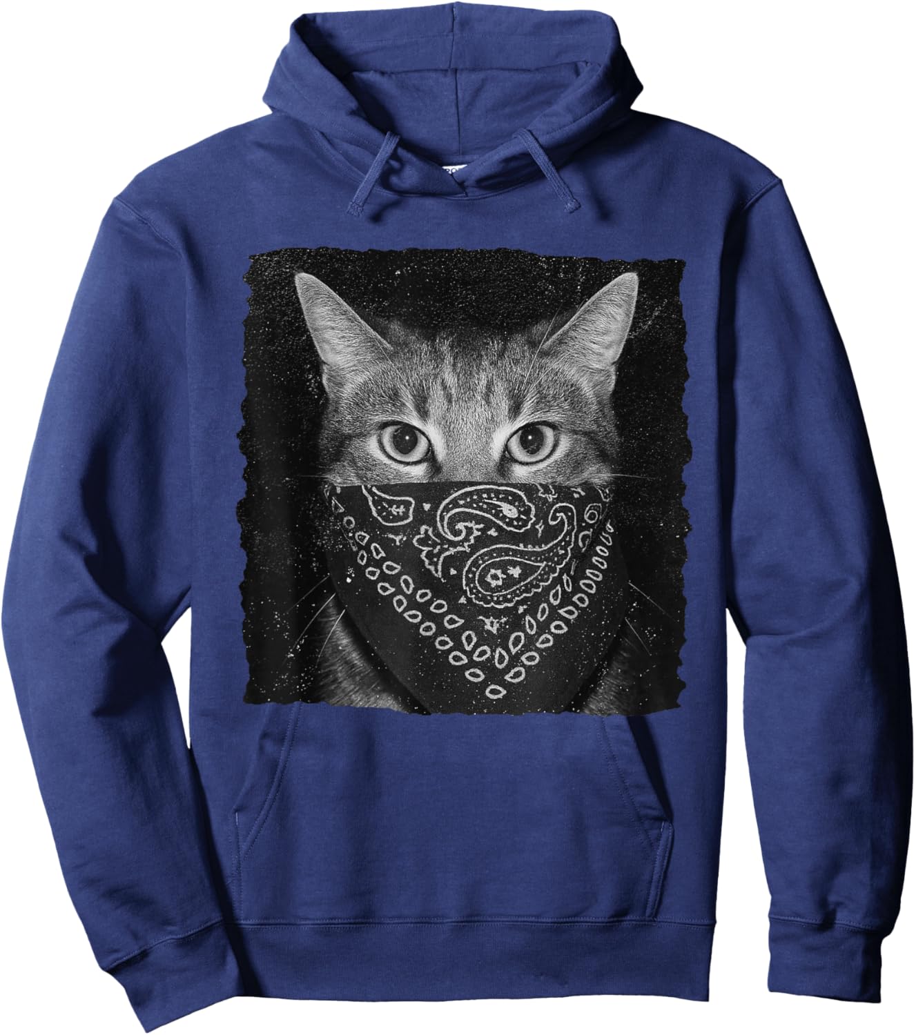 Banada Mask Cat Meme Cat Lover Cat Person Cat Mom Cat Dad Hoodie - Hoodie | Navy