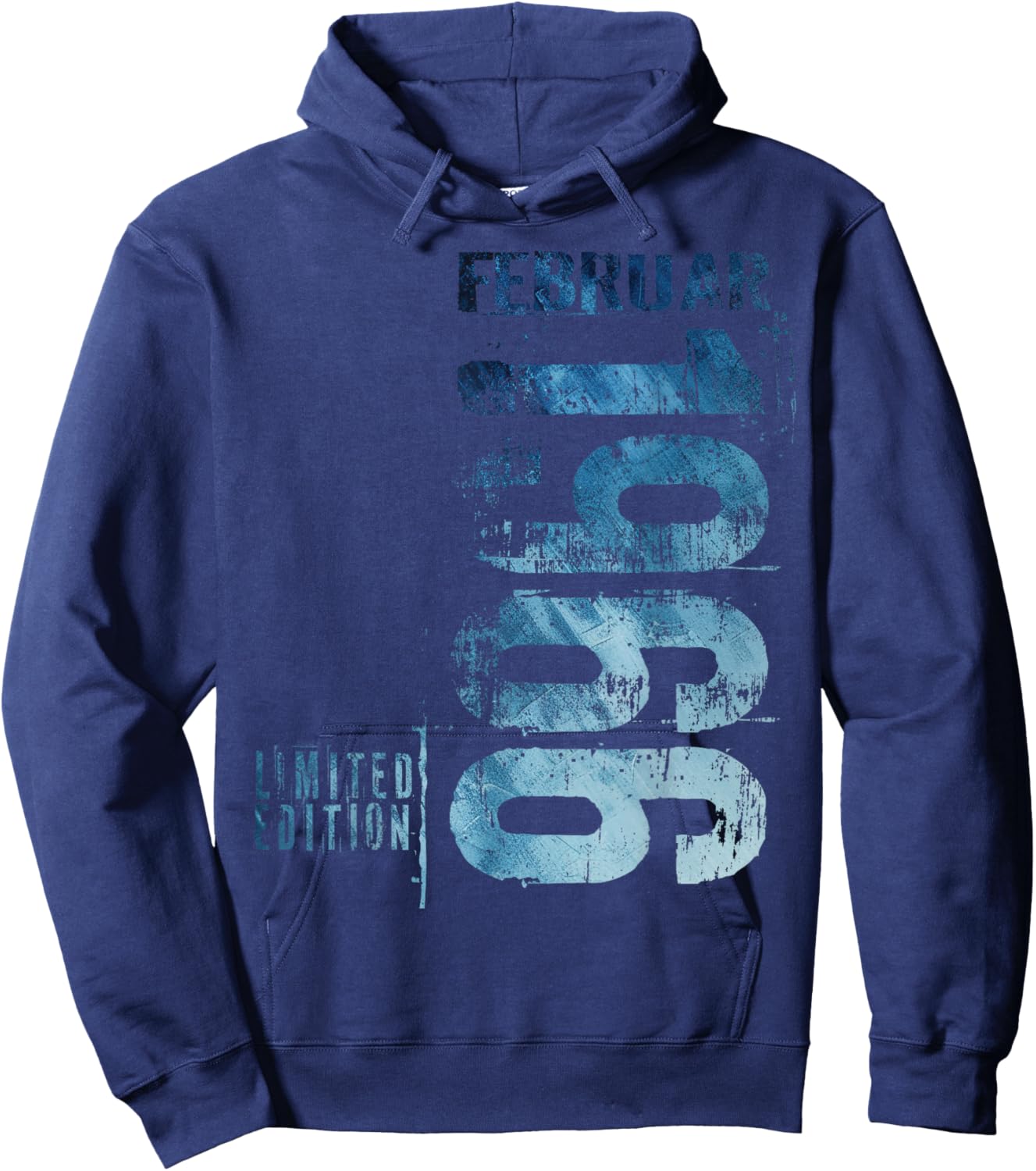 February 1966 Man Woman 60th Birthday Limited Edition Hoodie - Hoodie | Navy