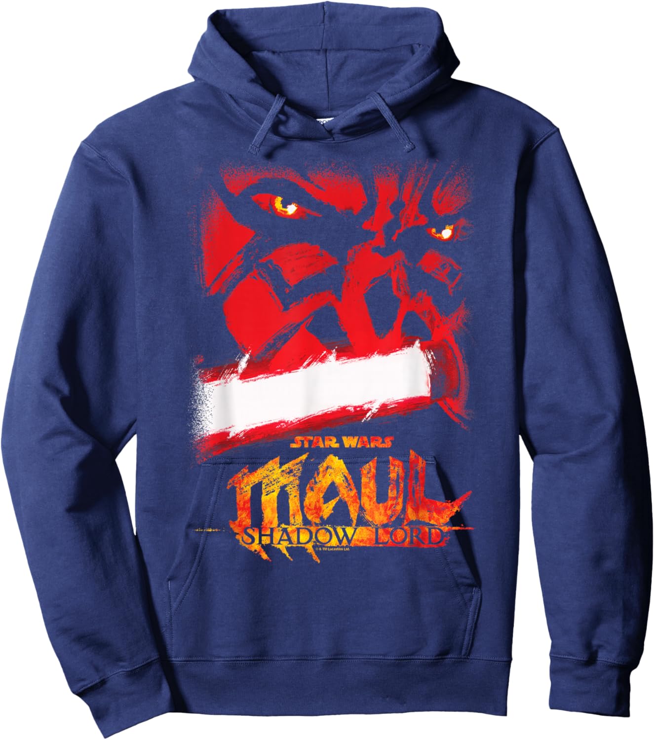 Star Wars: Maul - Shadow Lord - Poster Hoodie - Hoodie | Navy