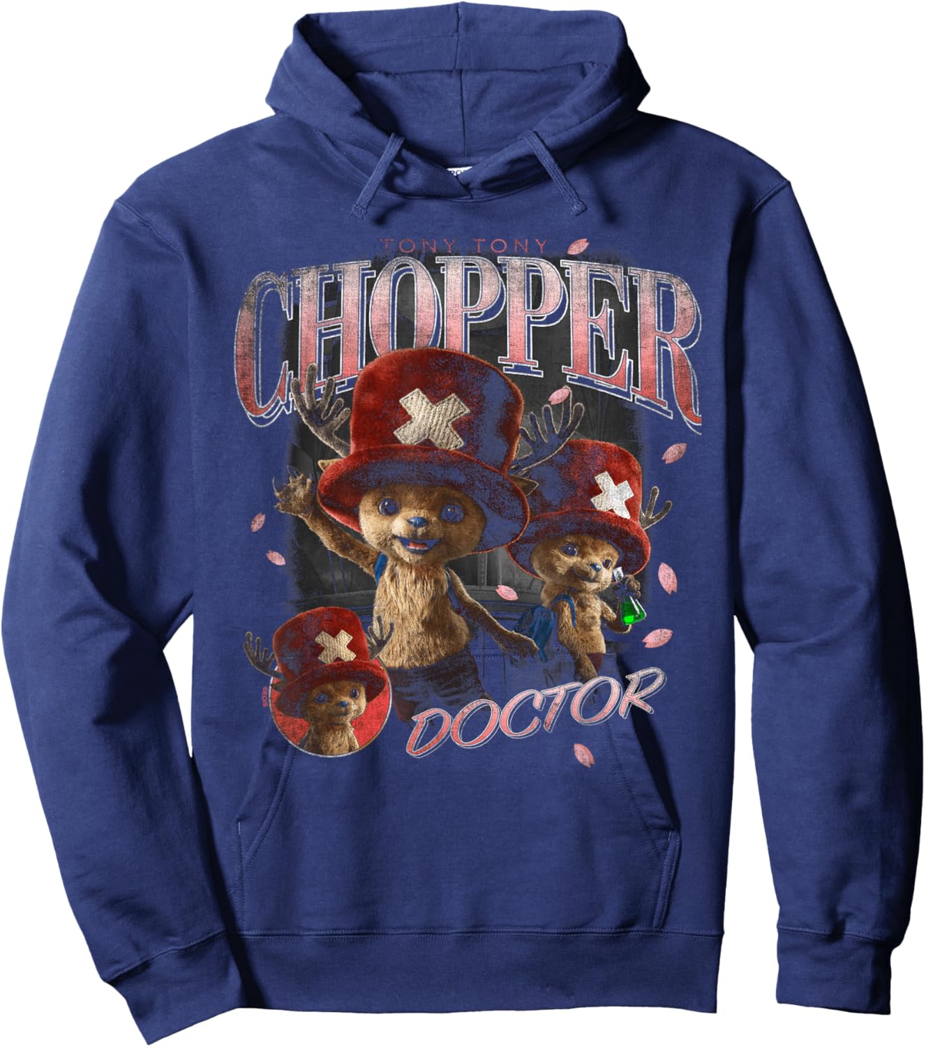 One Piece Chopper Bootleg Hoodie - Hoodie | Navy