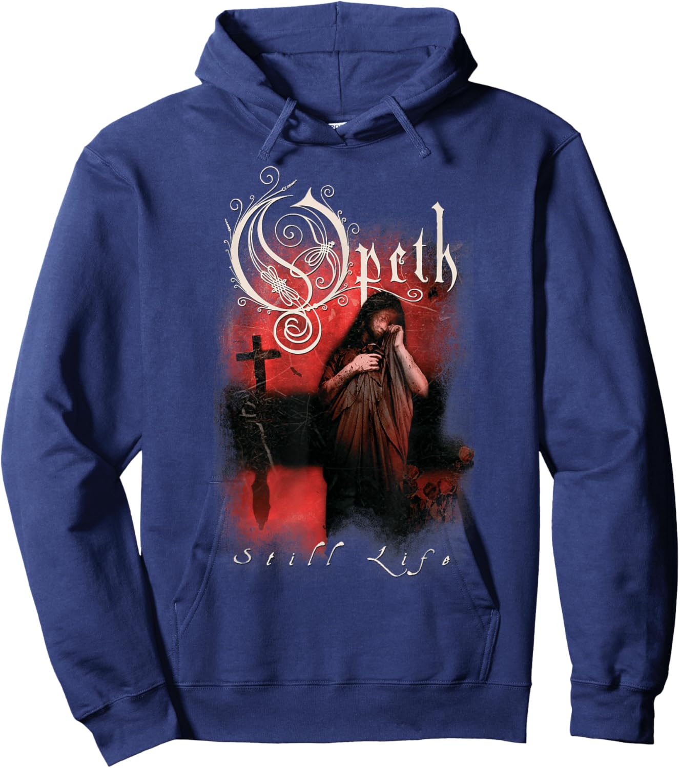 Opeth Still Life Hoodie - Hoodie | Navy