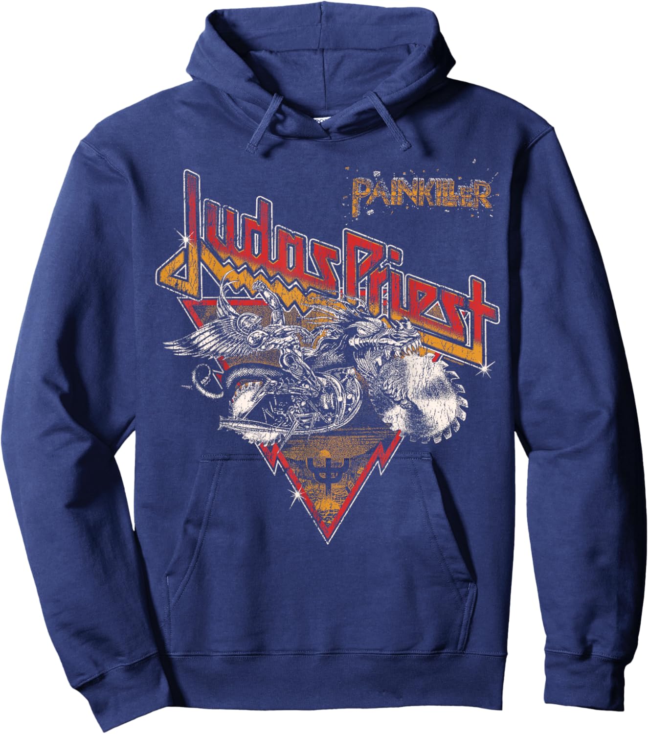 Judas Priest – Painkiller Triangle Hoodie - Hoodie | Navy