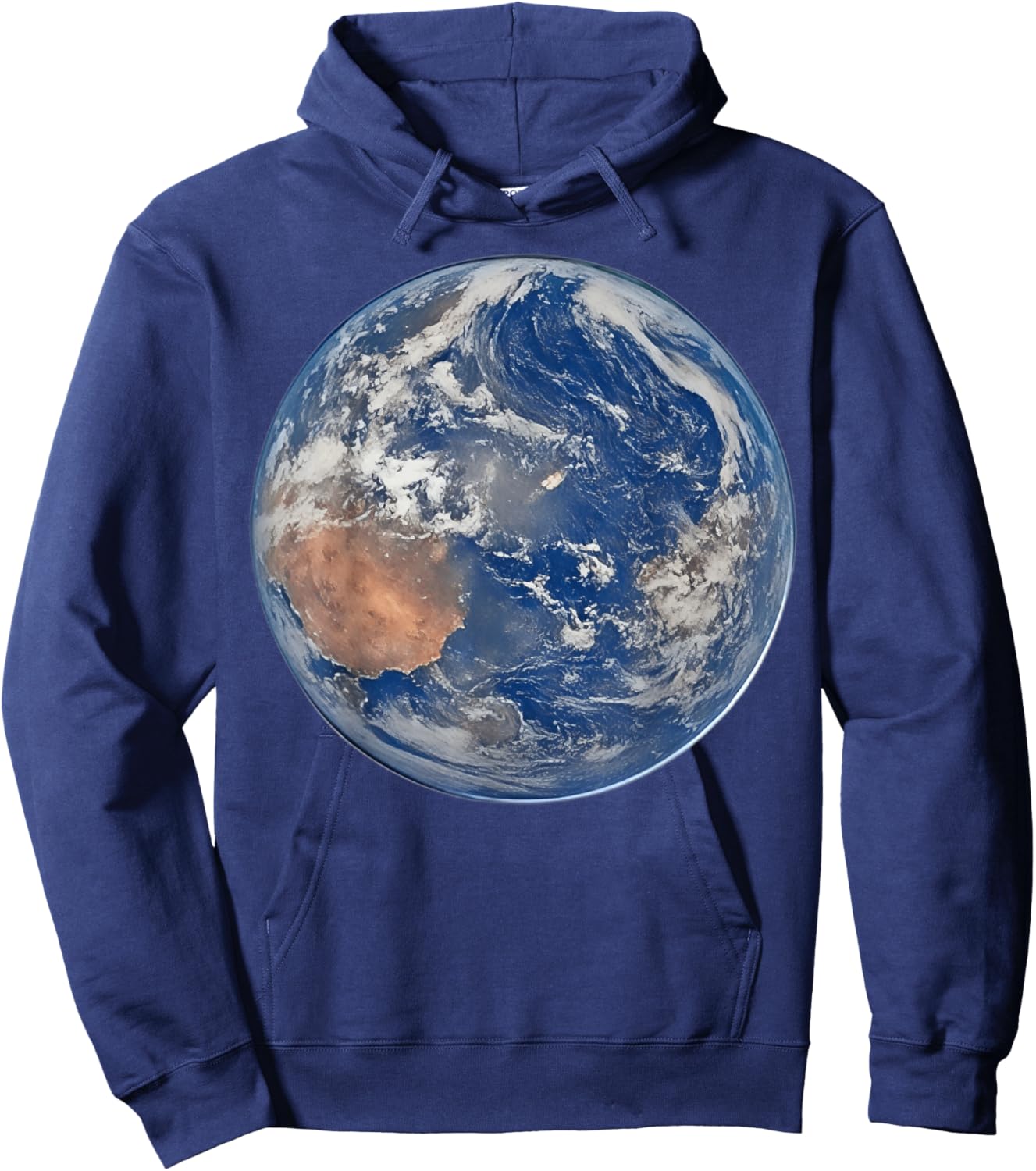 Artemis II Space Mission Moon Earth Day View from Artemis 2 Hoodie - Hoodie | Navy