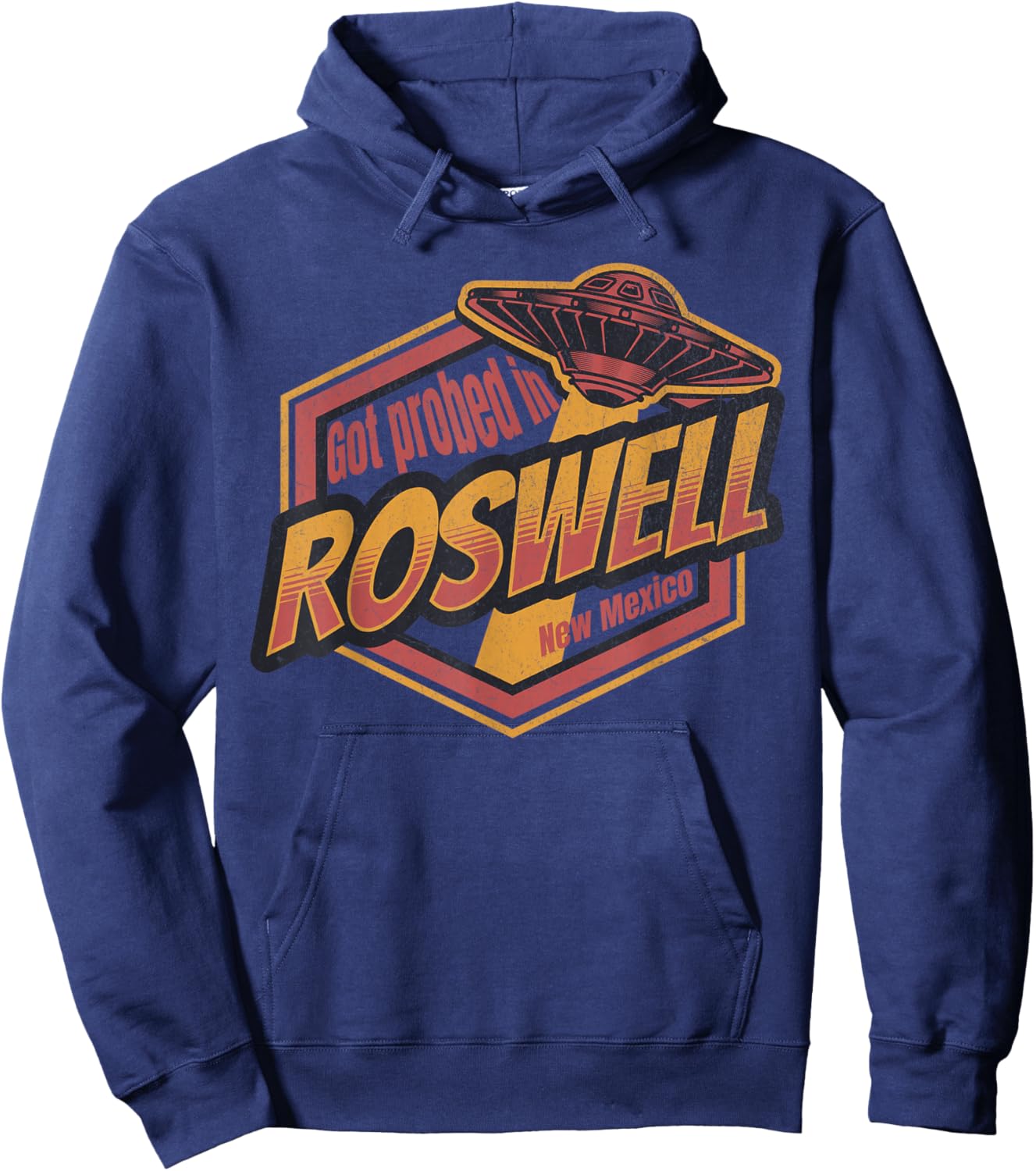 Got Probed in Roswell (Best Souvenir Ever) Hoodie - Hoodie | Navy