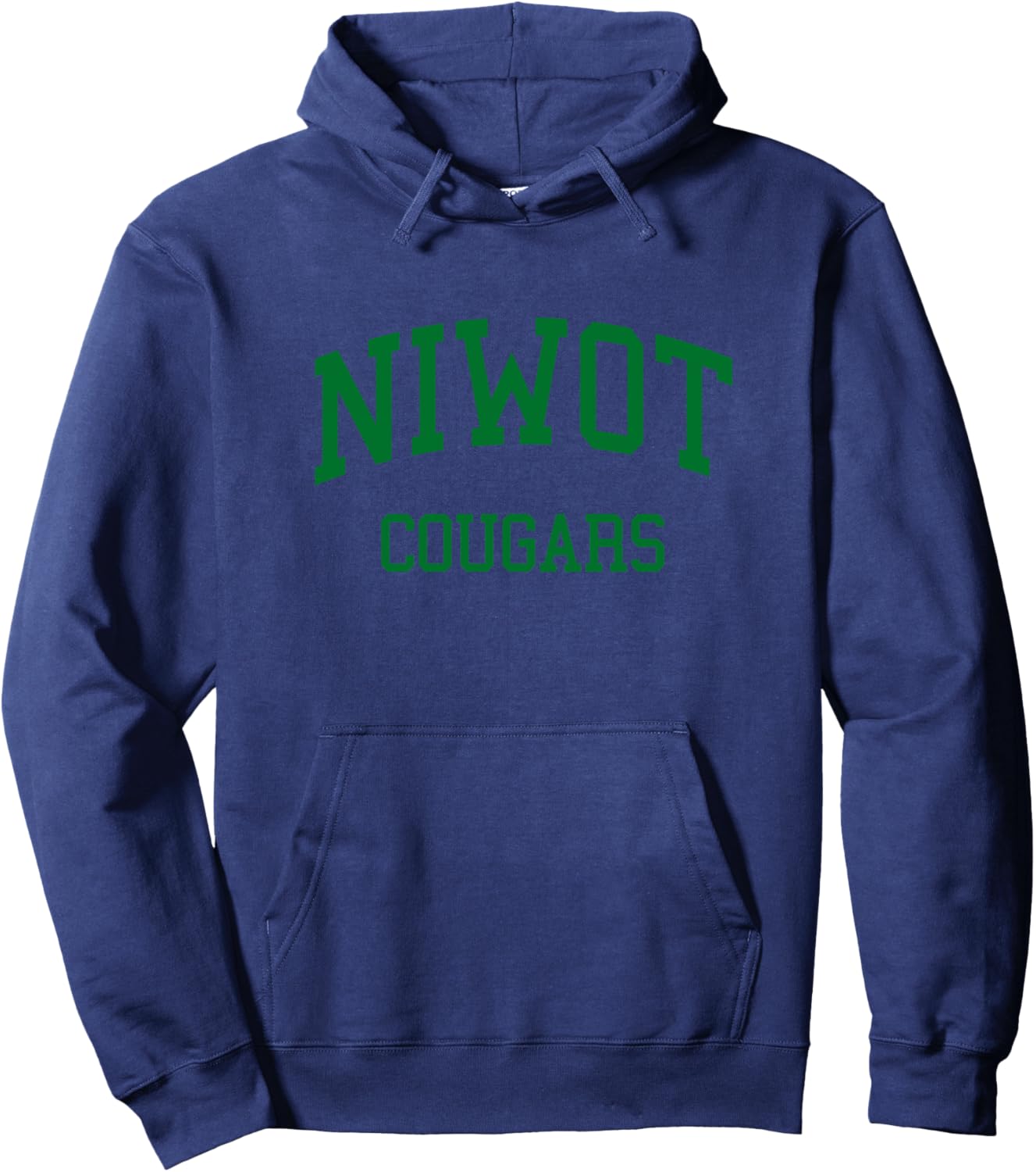 Niwot High School HS Niwot CO Retro Hoodie - Hoodie | Navy