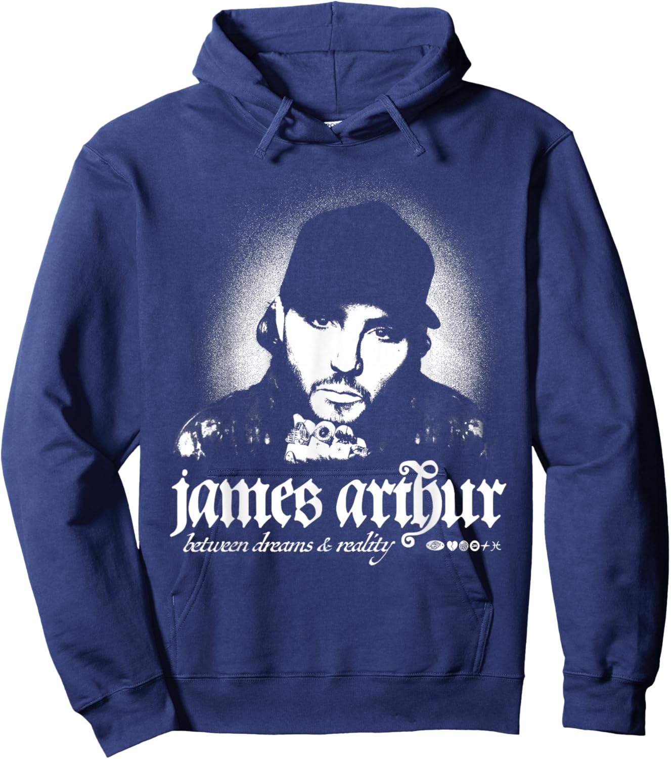 James Arthur Between Dreams and Reality Hoodie - Hoodie | Navy