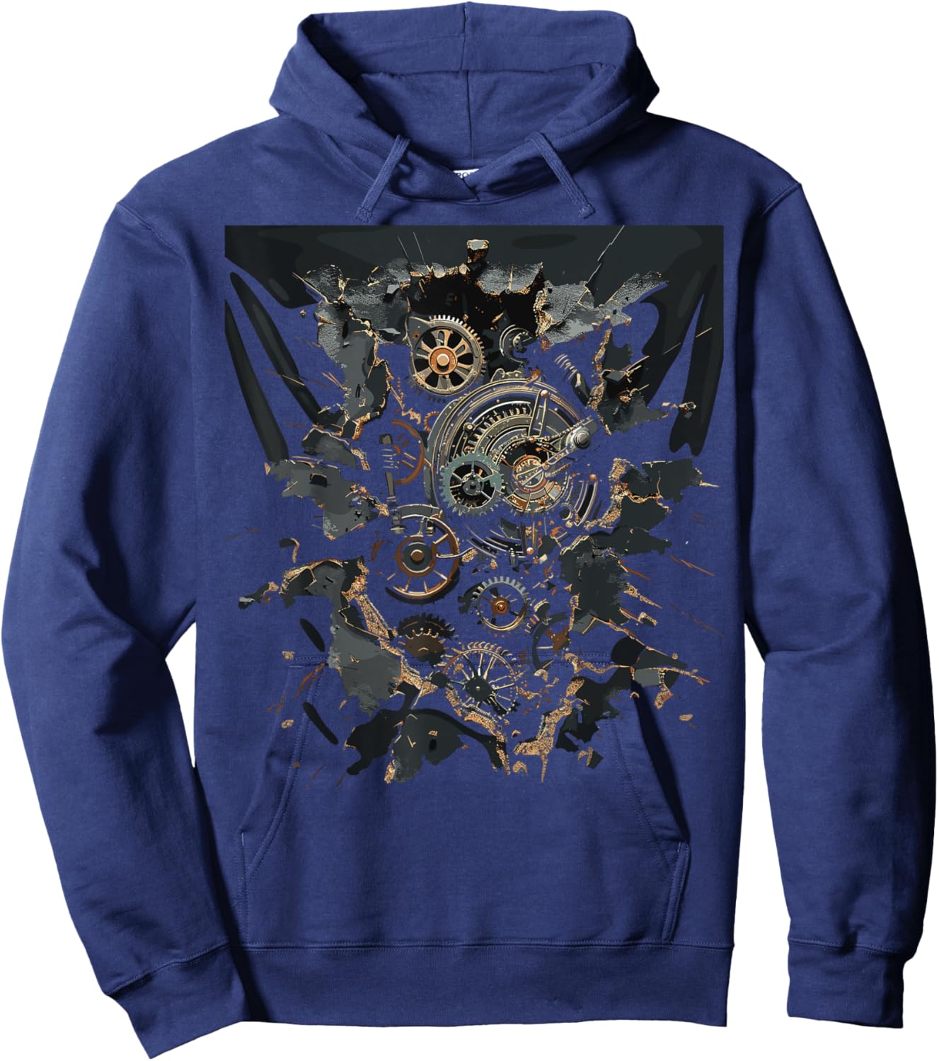 Steam Punk Mechanics Steampunk Art Hoodie - Hoodie | Navy