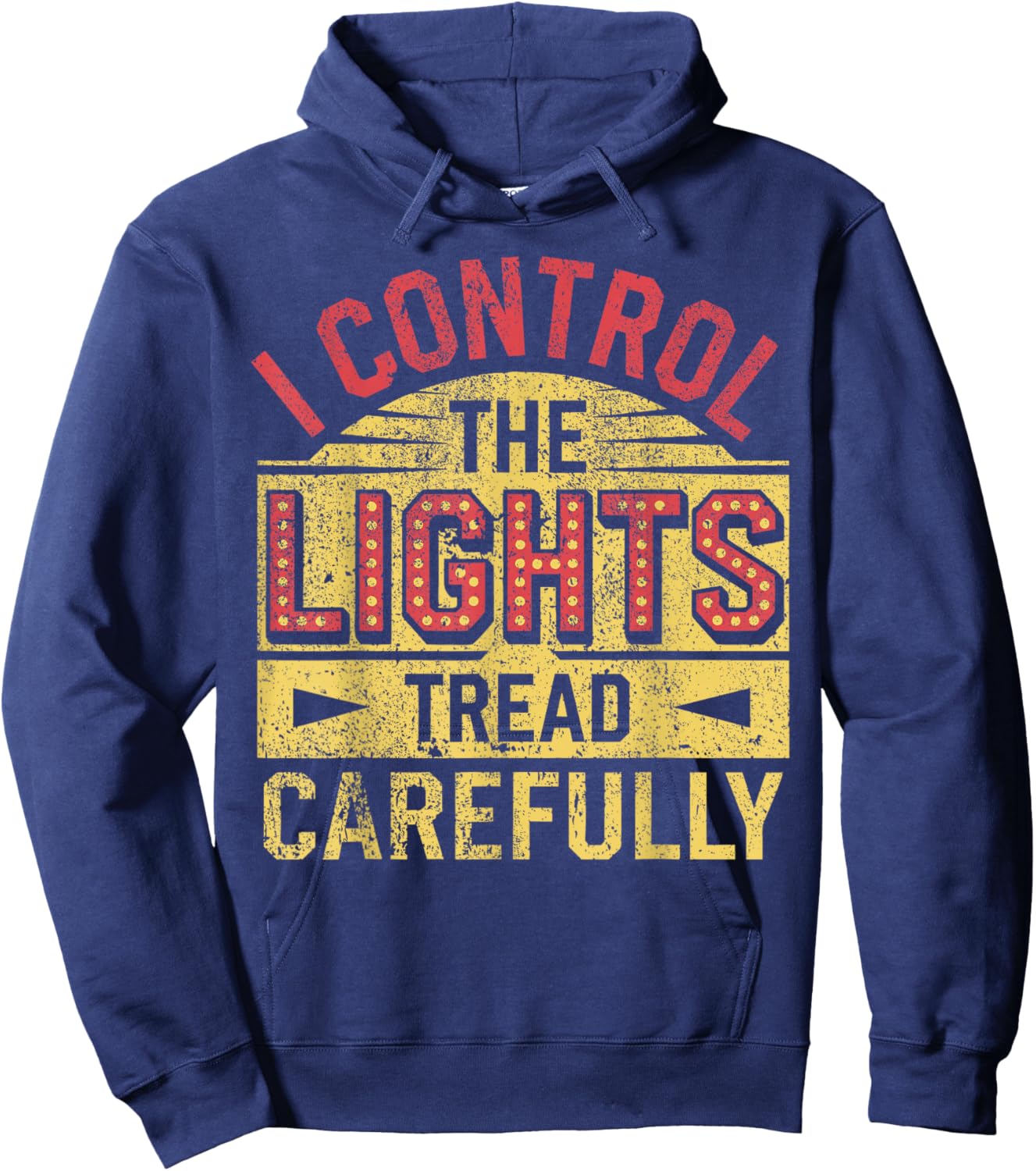Theatre Stage Manager Light Crew Theater Director Hoodie - Hoodie | Navy