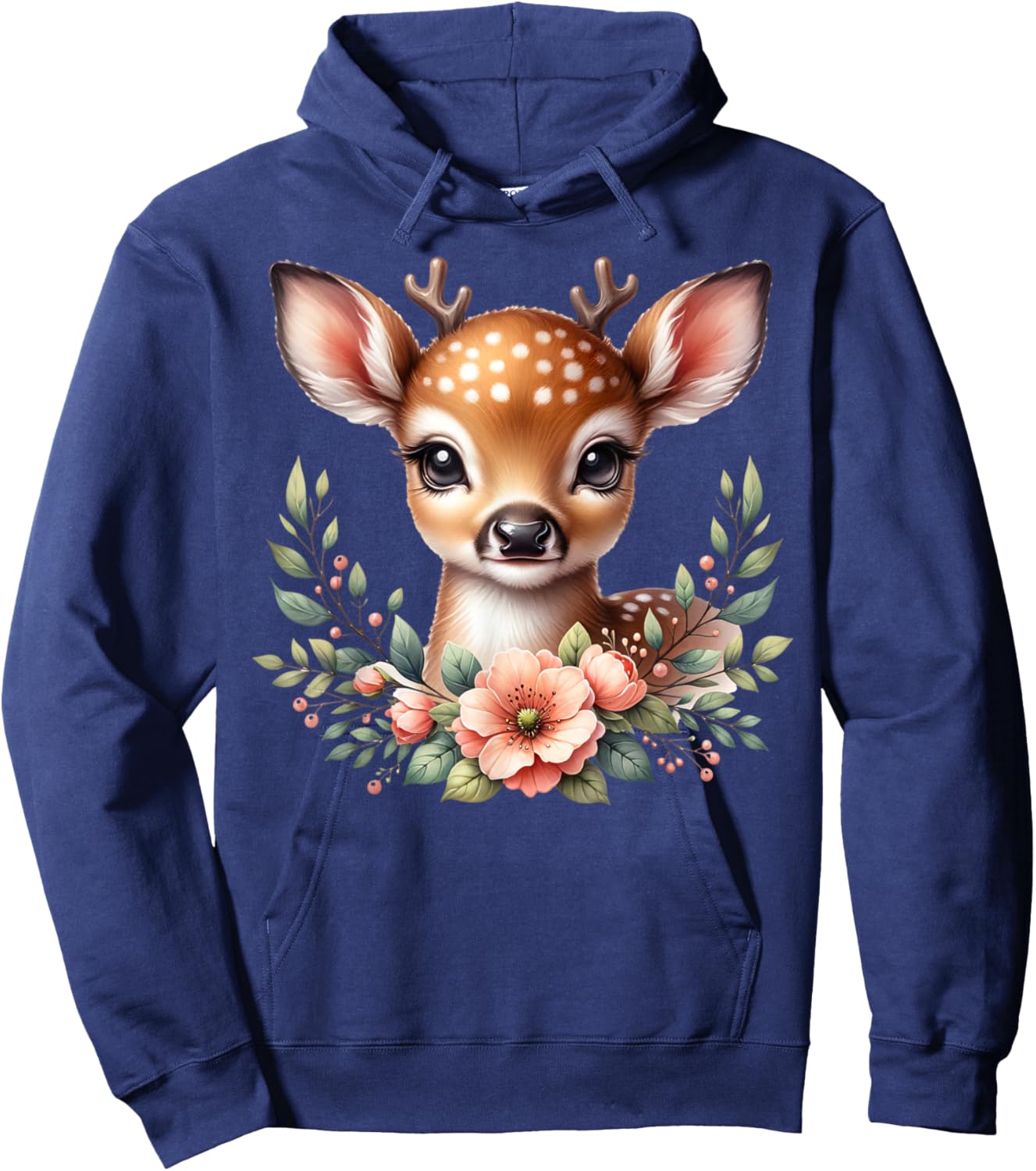 Reindeer Deer Costume Shirt Dirndl Deer Women's Costume , black, S Hoodie - Hoodie | Navy