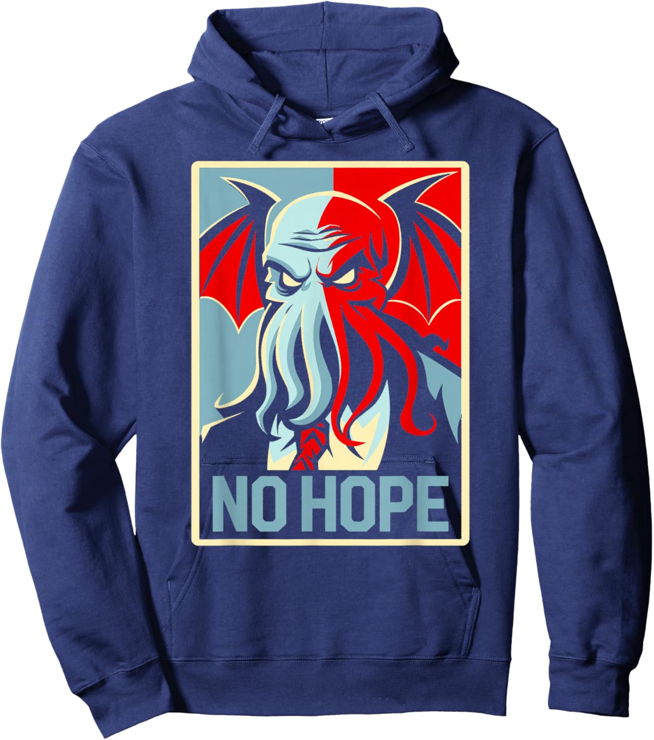 Cthulhu Mythos, Cthulhu No Hope Hoodie - Hoodie | Navy