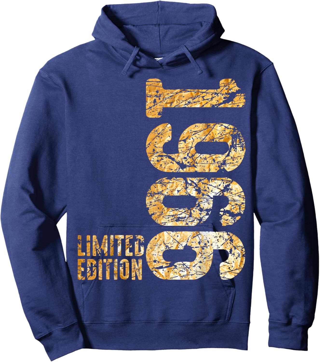 60th Birthday Man Woman 60 Years Decoration 1966 Gift Funny Hoodie - Hoodie | Navy