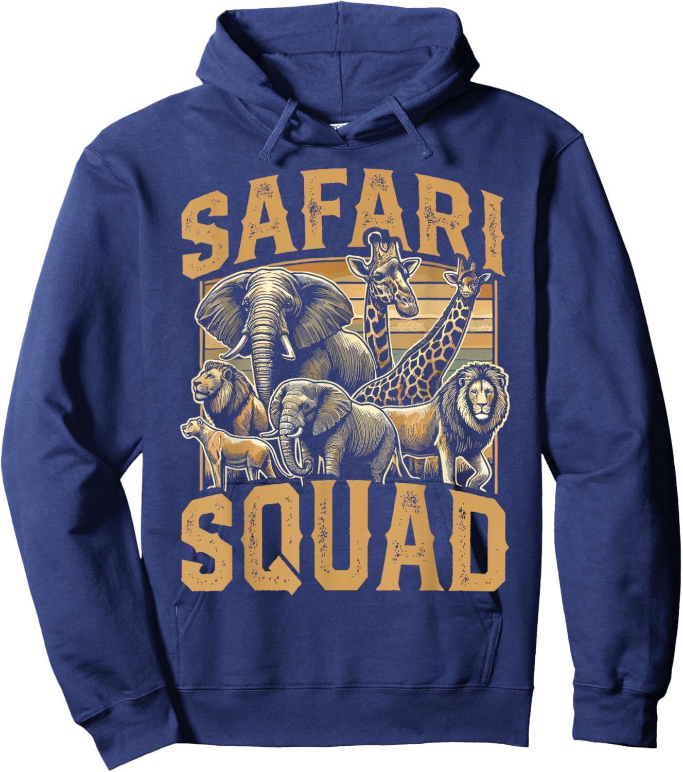 Safari Squad Zoo Hoodie - Hoodie | Navy