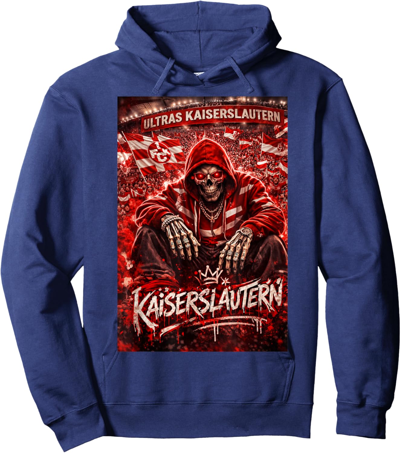 Kaiserslautern Ultras Lautern Jungs Herren Ultras Hoodie - Hoodie | Navy