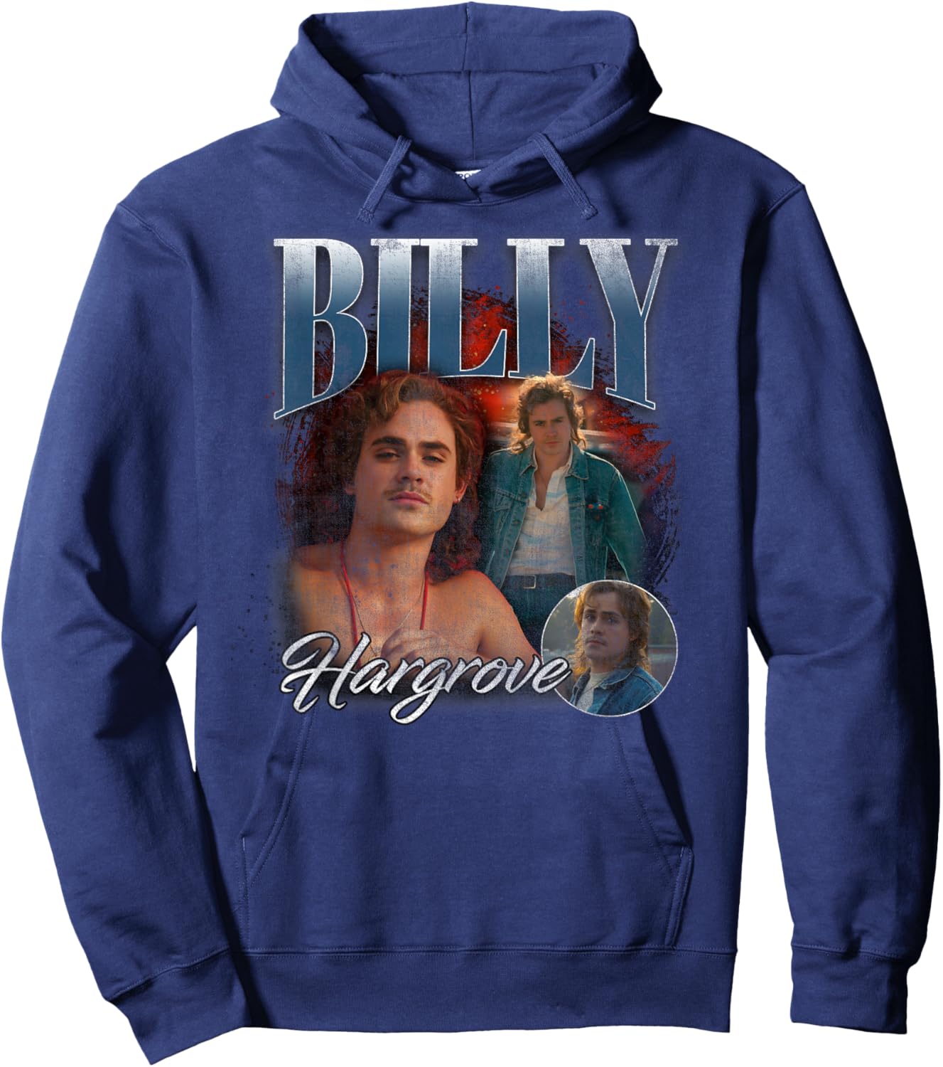 Stranger Things Billy Homage Hoodie - Hoodie | Navy