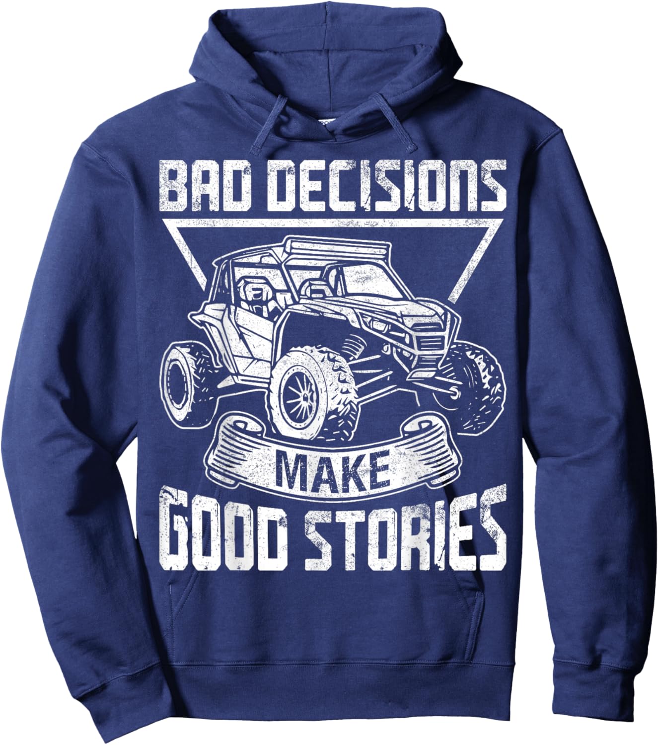 Funny SxS Design Women SxS UTV Side By Side Vehicle Hoodie - Hoodie | Navy