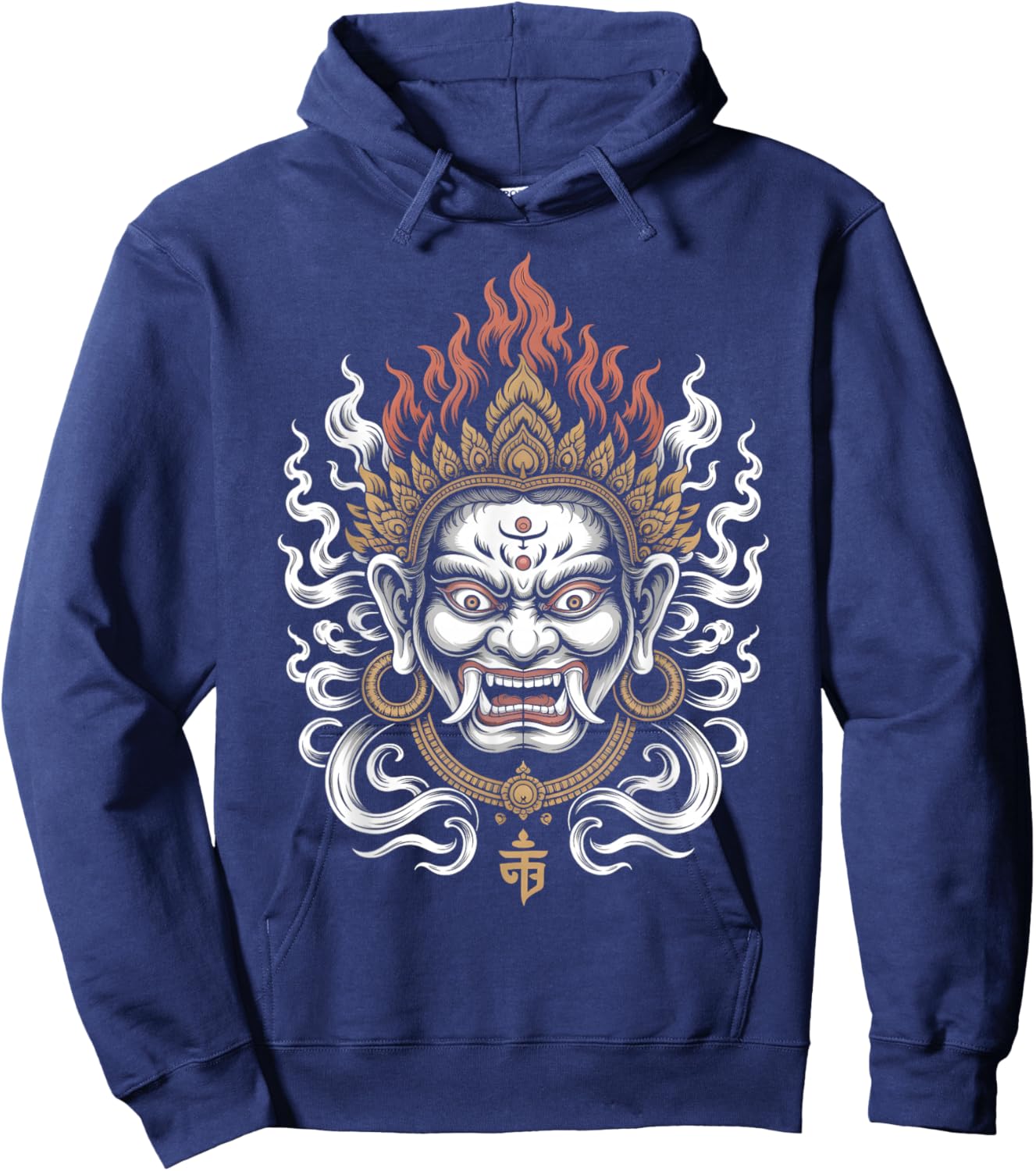 Buddhism Yamantaka Hoodie - Hoodie | Navy