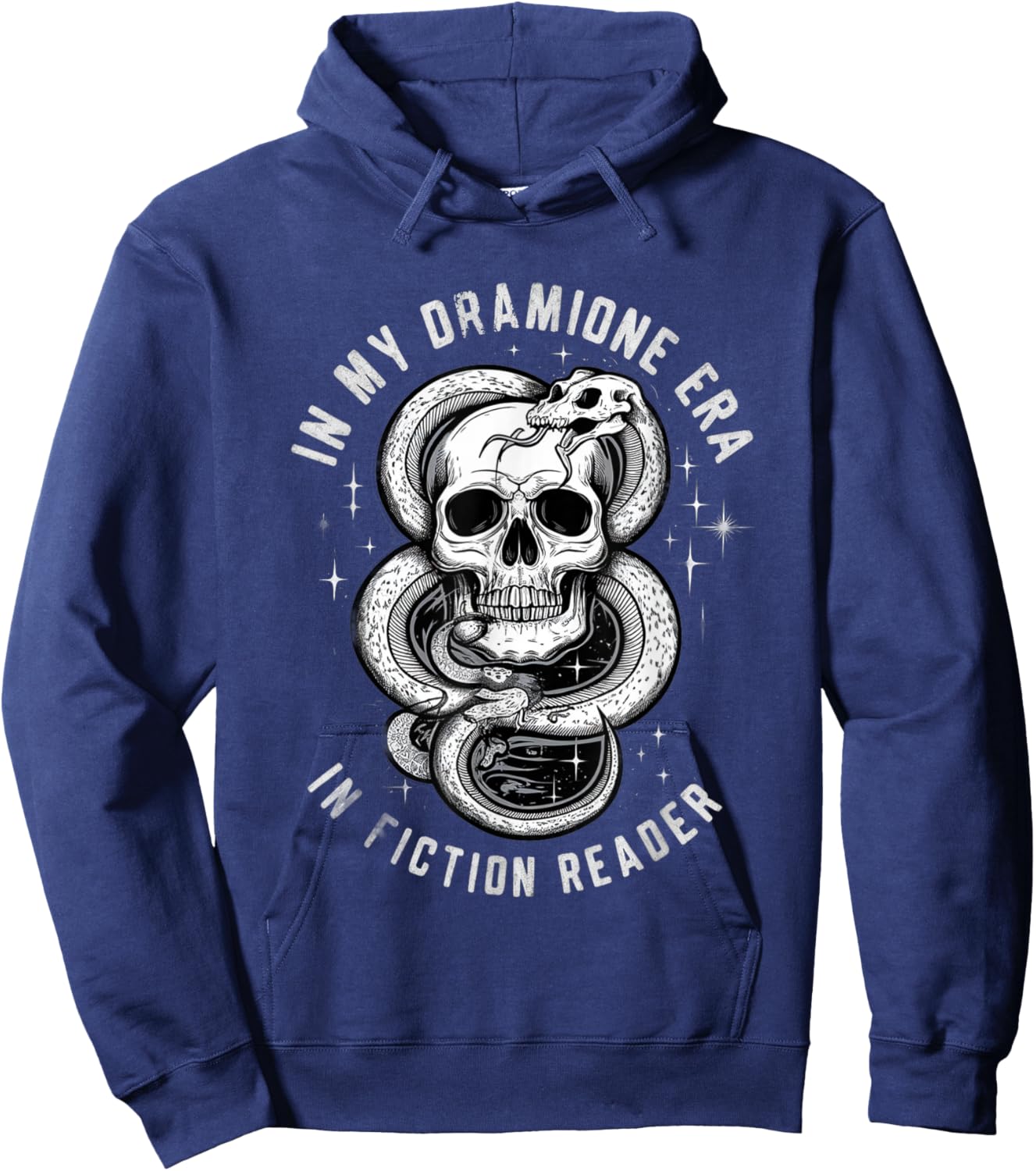 In My Dramione Era Fanfiction Writer Author Bookworm Hoodie - Hoodie | Navy