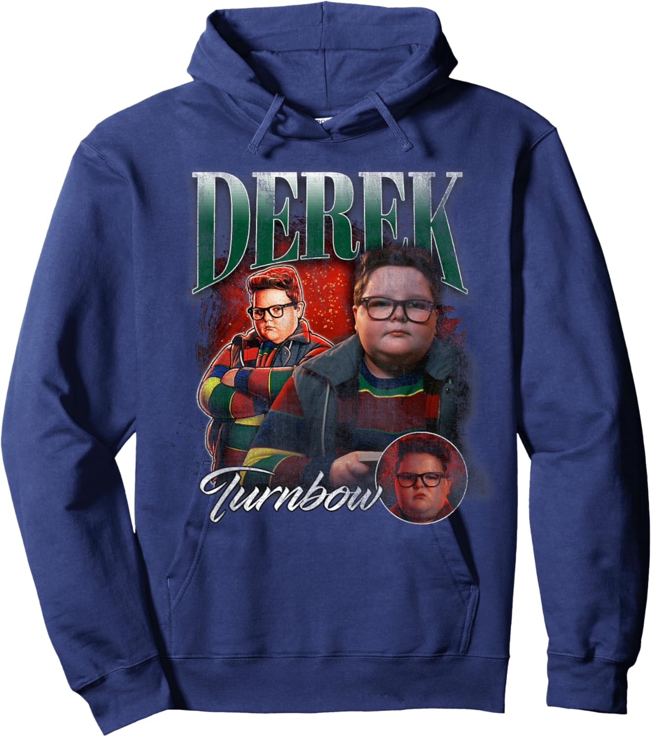 Stranger Things Derek Homage Hoodie - Hoodie | Navy