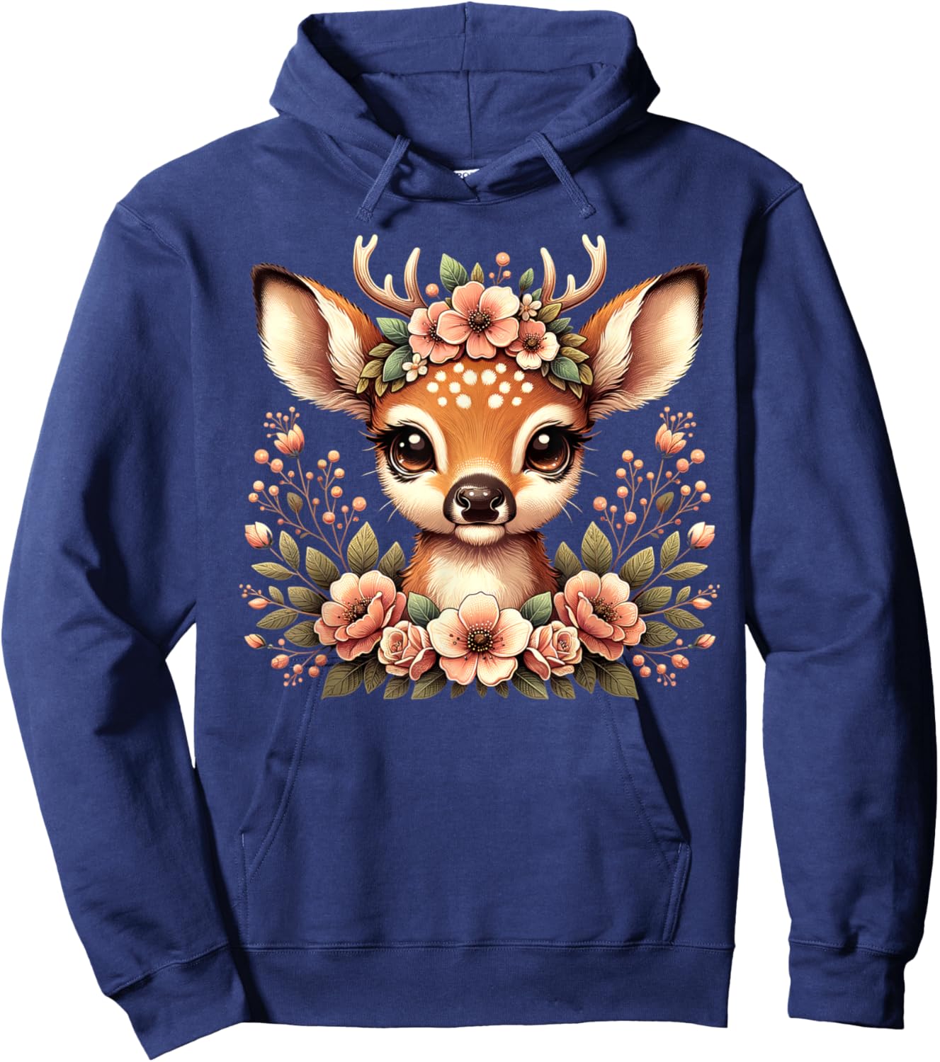 Reindeer Deer Costume Shirt Dirndl Deer Women's Costume , black, S Hoodie - Hoodie | Navy