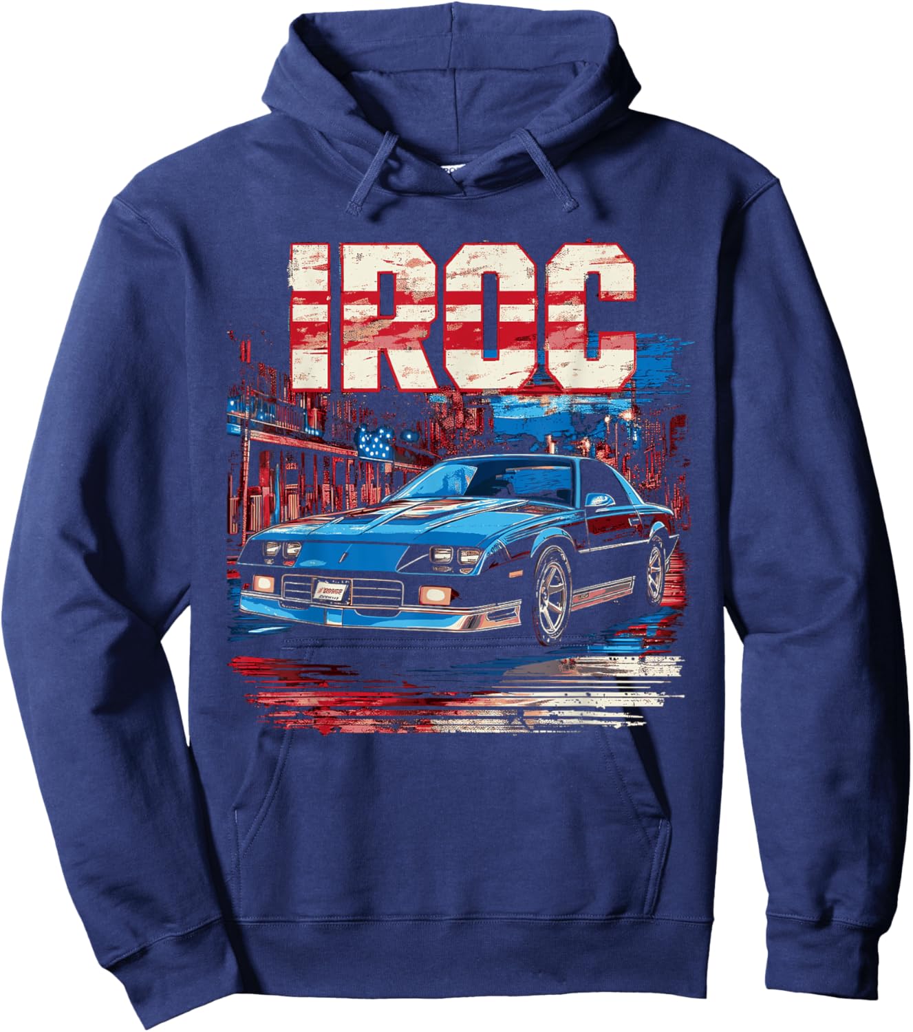 1980's IROC, IROC-Z Muscle Car American Muscle Retro classic Hoodie - Hoodie | Navy